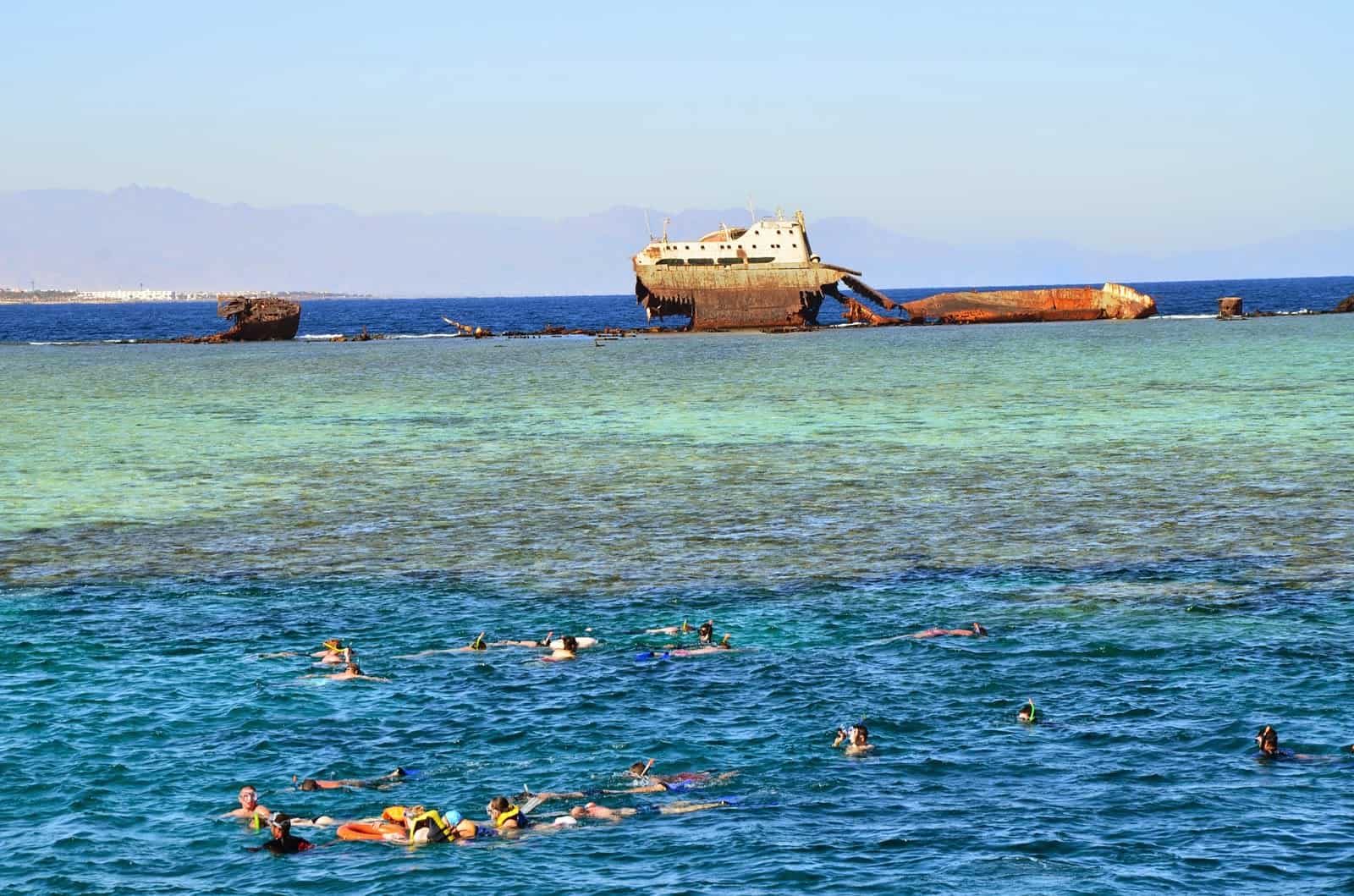 Snorkeling at Gordon Reef in the Red Sea, Egypt