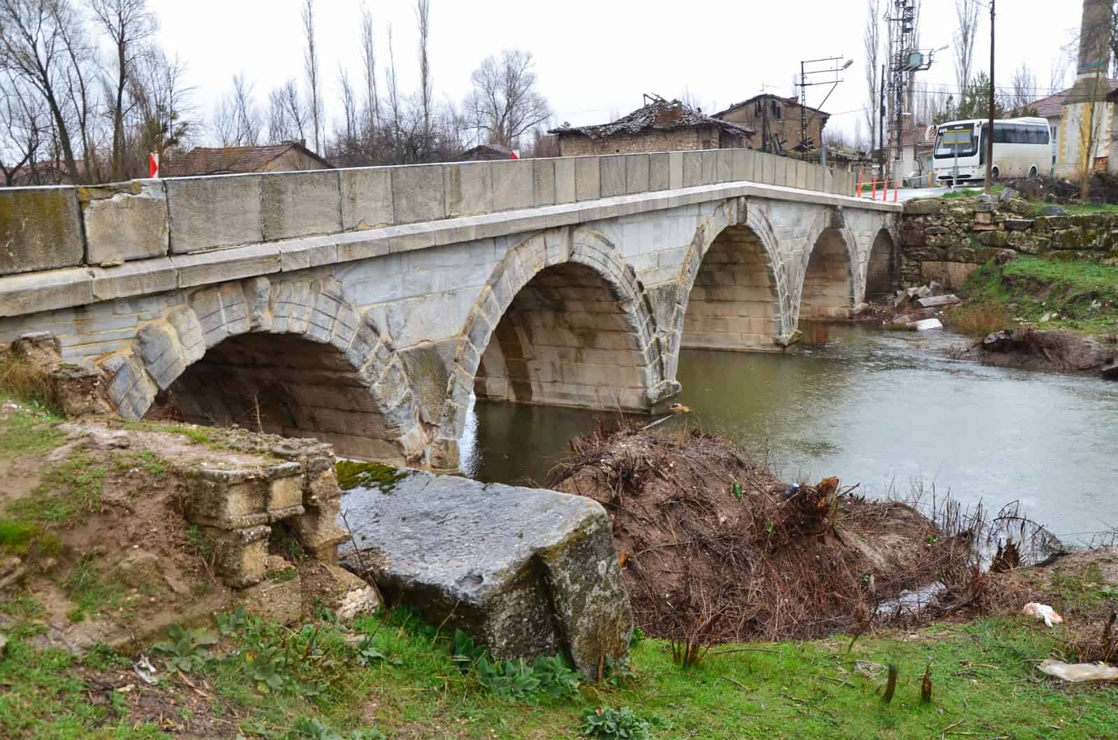 Penkalas Bridge at Aizanoi, Çavdarhisar, Turkey