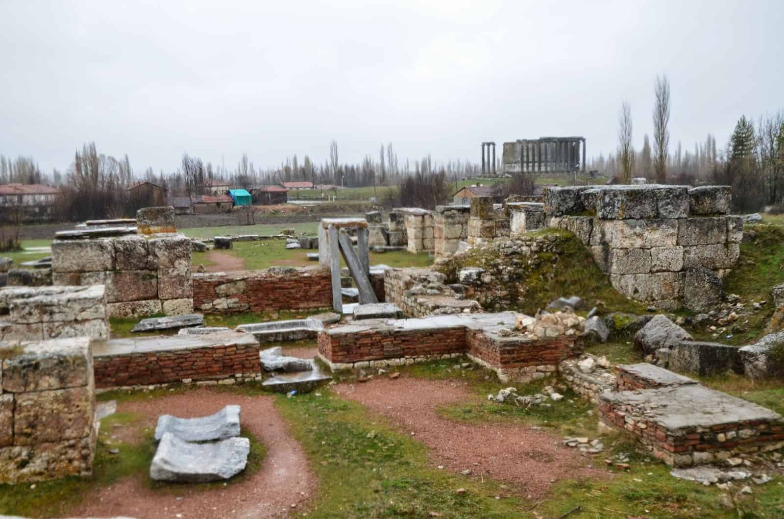 Roman bath at Aizanoi, Çavdarhisar, Turkey