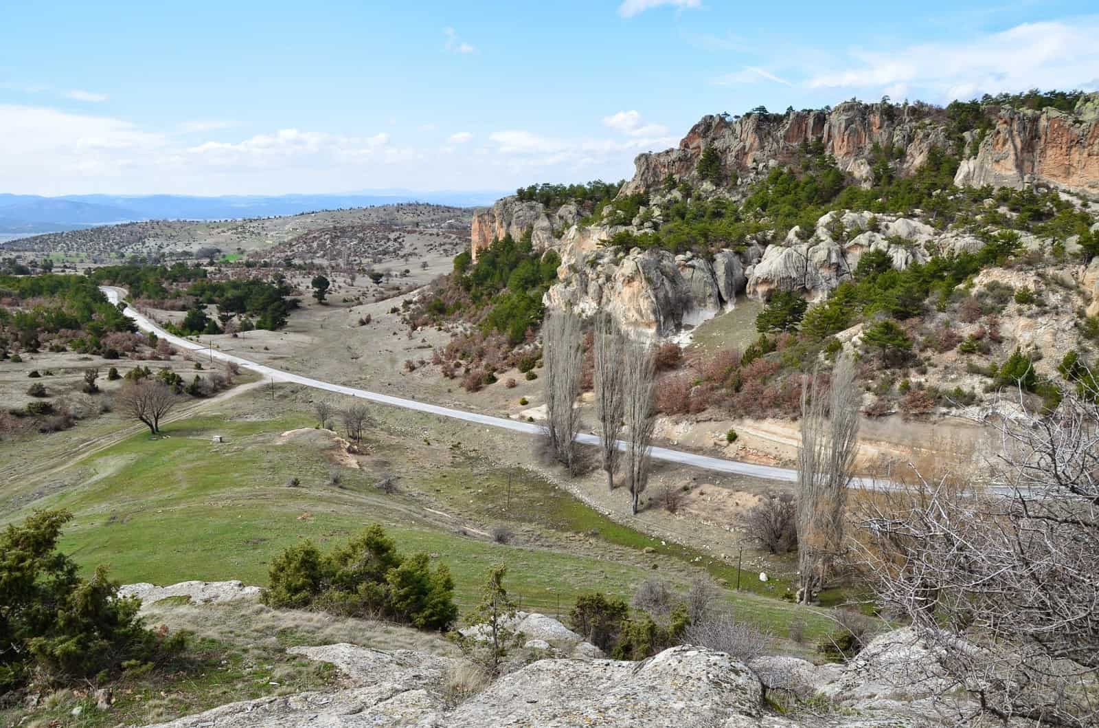 Midas City in the Phrygian Valley, Turkey