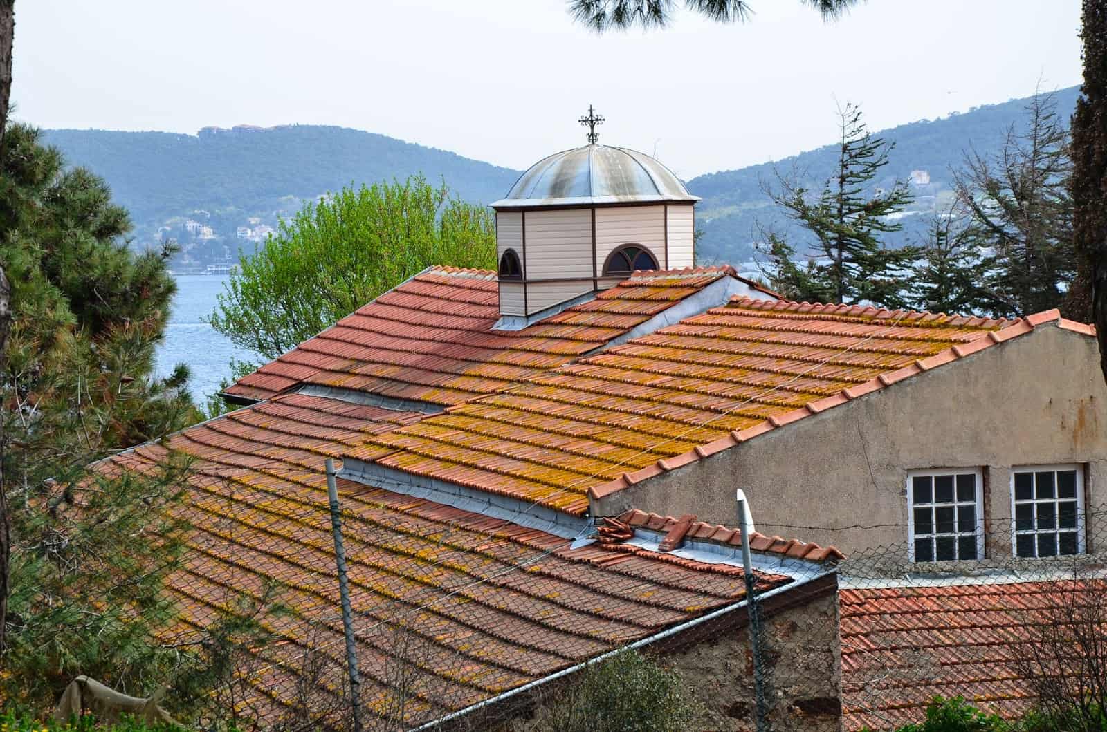 St. Spyridon Greek Orthodox Monastery on Heybeliada, Princes' Islands, Istanbul, Turkey