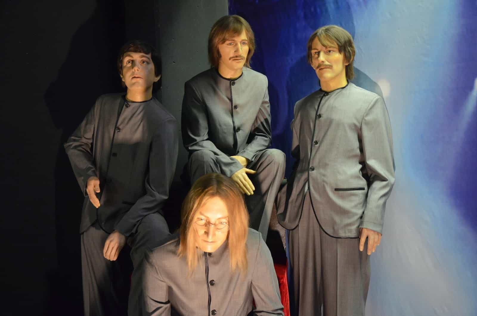 The Beatles at Jale Kuşhan Wax Museum at Istanbul Sapphire in Turkey