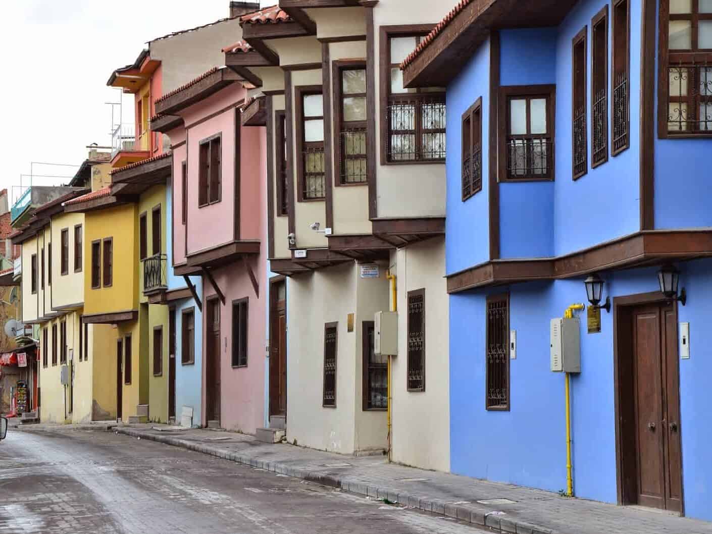 Tirit Street in Uşak, Turkey