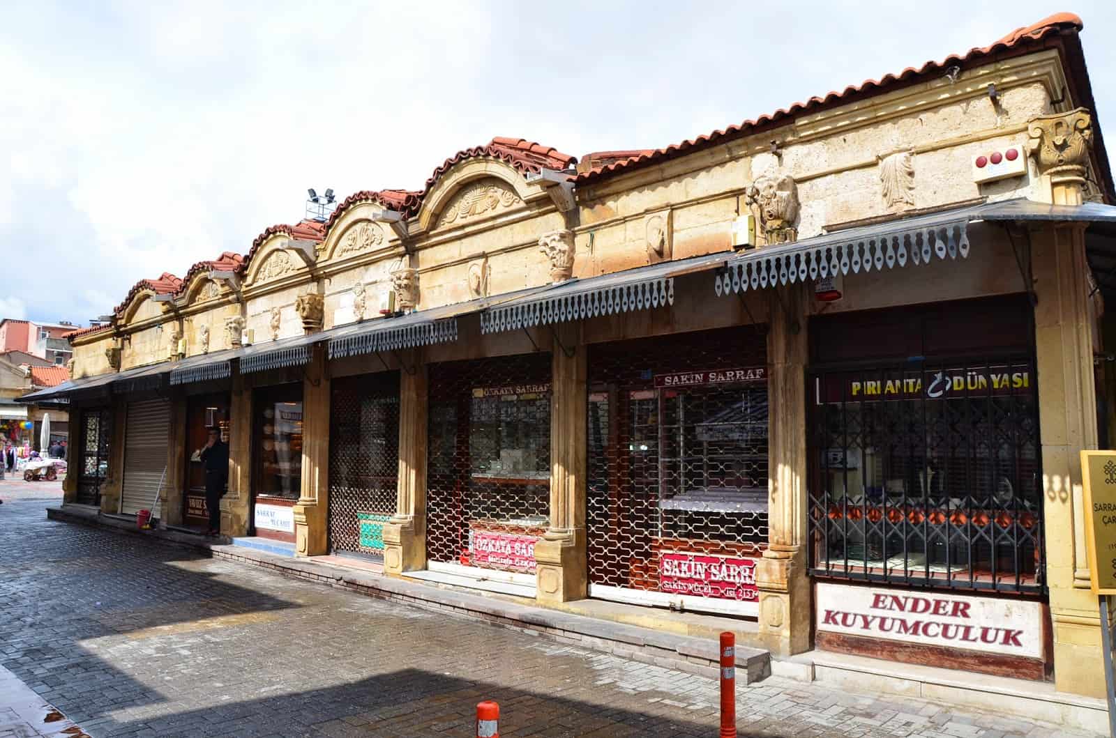 Sarraflar Market in Uşak, Turkey