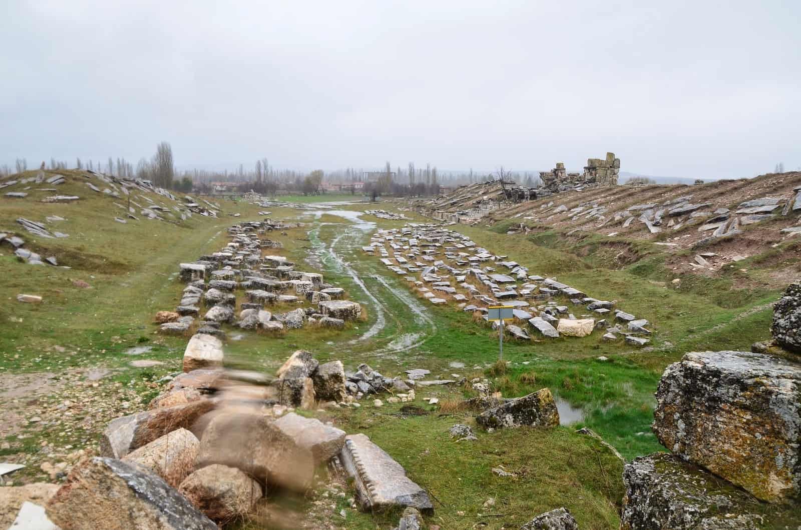 Stadium at Aizanoi, Çavdarhisar, Turkey