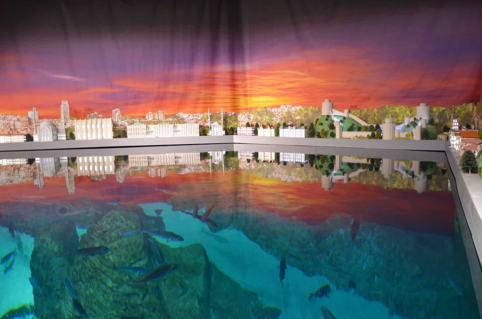 The Bosporus at Istanbul Aquarium