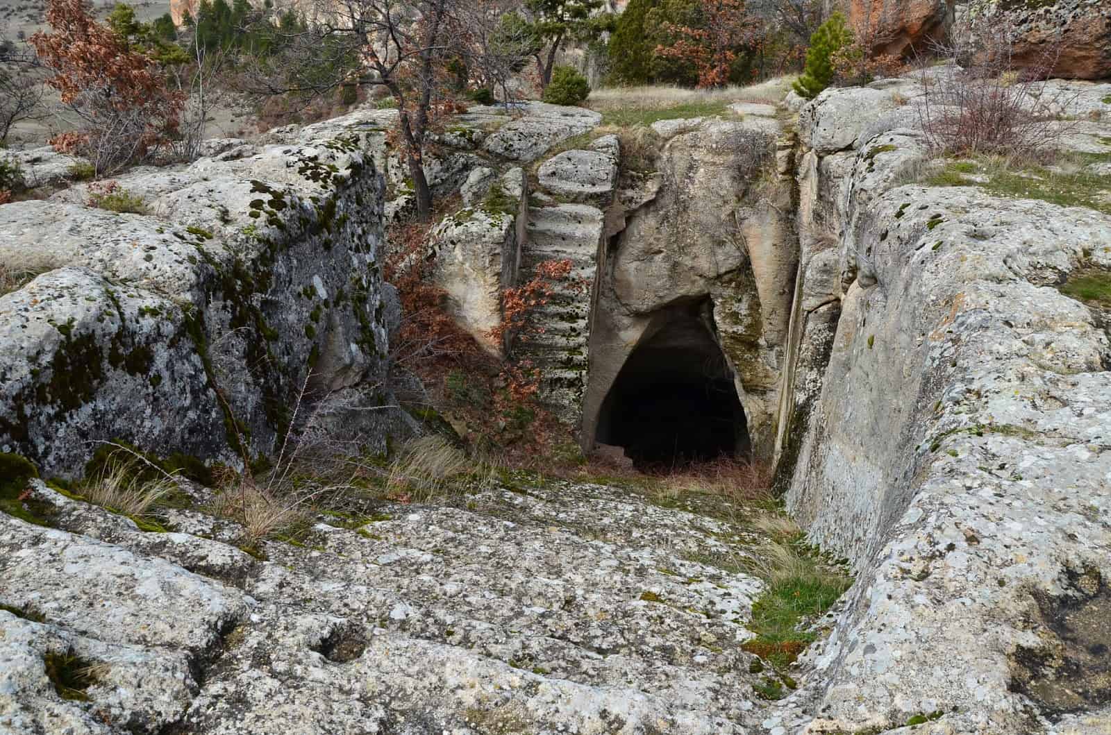 Cistern at Midas City in the Phrygian Valley, Turkey