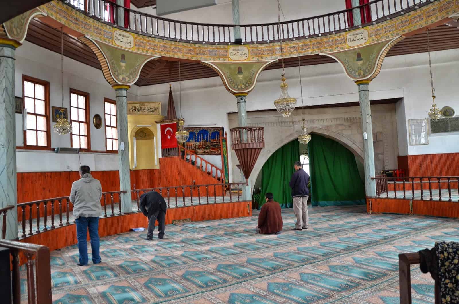 Prayer hall of the Dönenler Mosque
