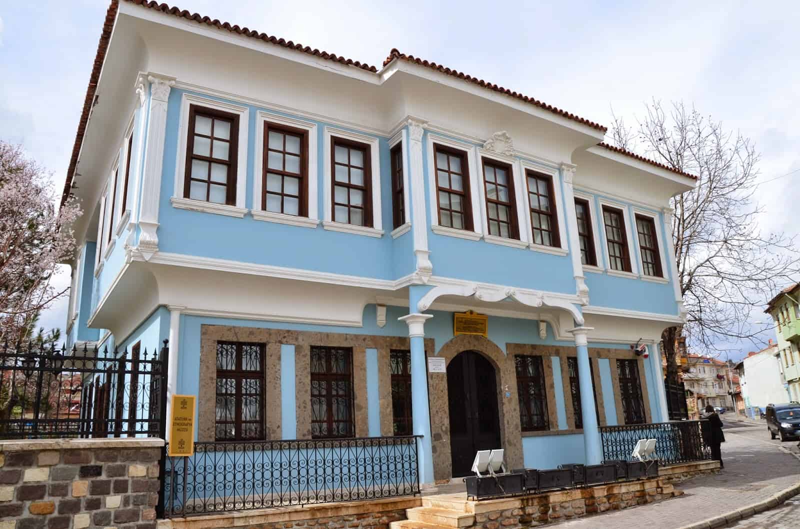 Atatürk House and Ethnography Museum in Uşak, Turkey