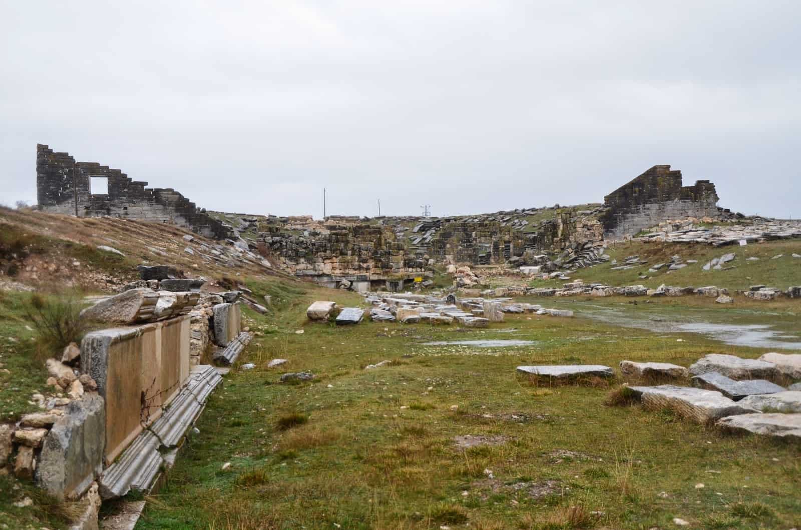 Stadium at Aizanoi, Çavdarhisar, Turkey