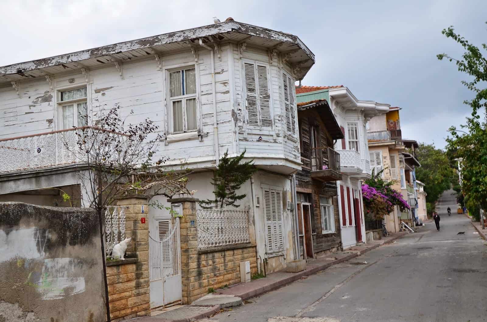 Ottoman homes on Büyükada, Istanbul, Turkey