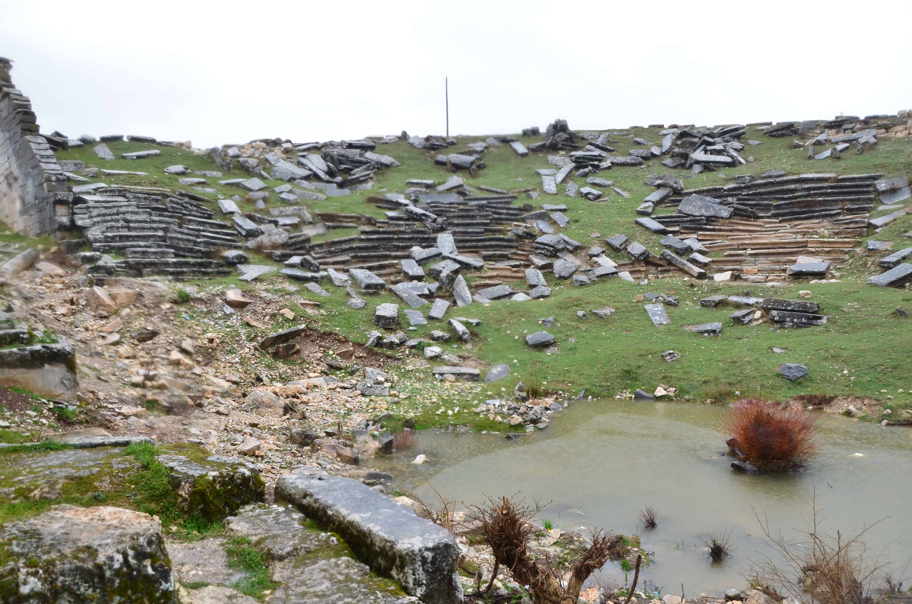 Theatre at Aizanoi, Çavdarhisar, Turkey