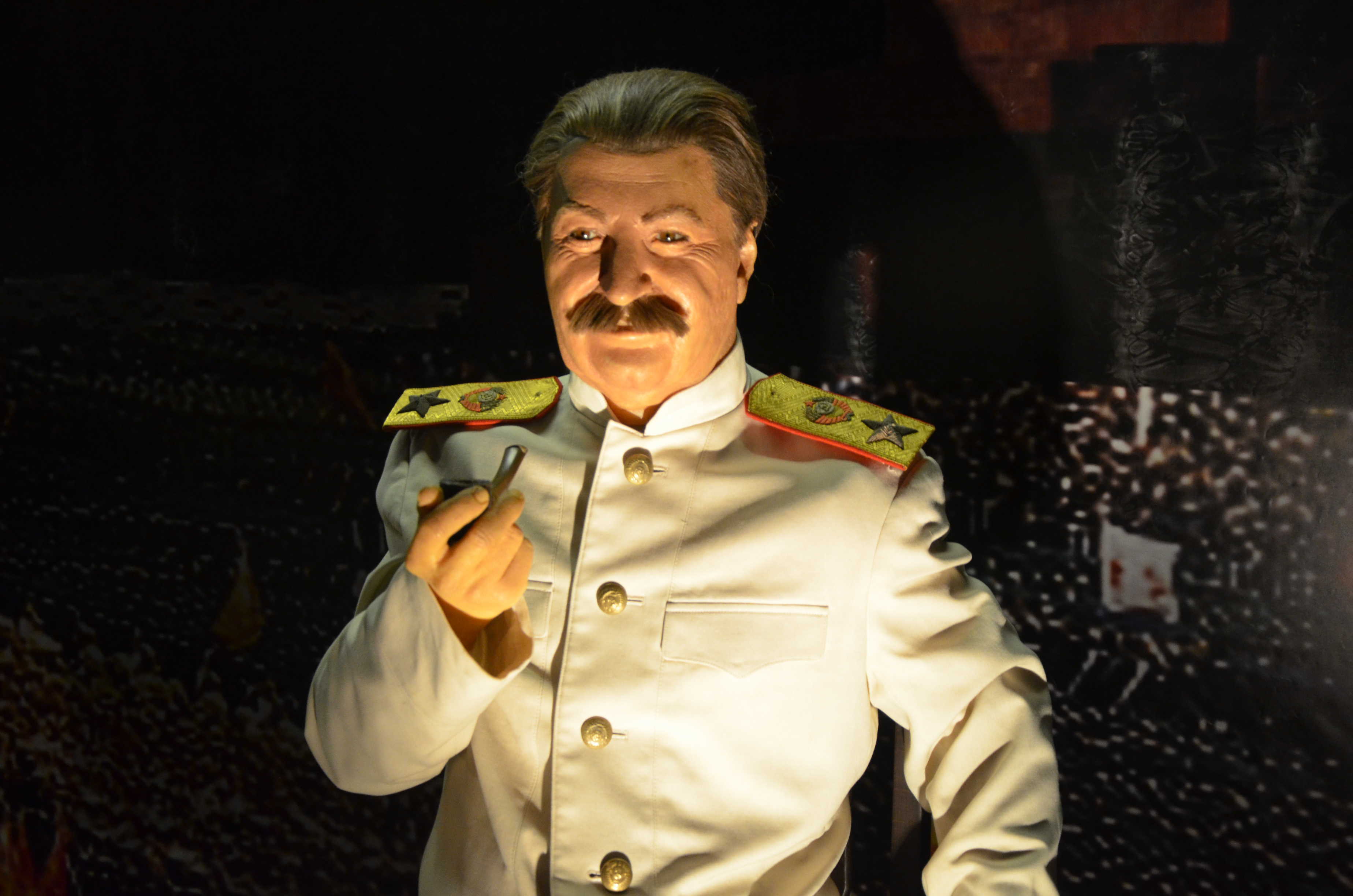 Joseph Stalin at Jale Kuşhan Wax Museum at Istanbul Sapphire in Turkey