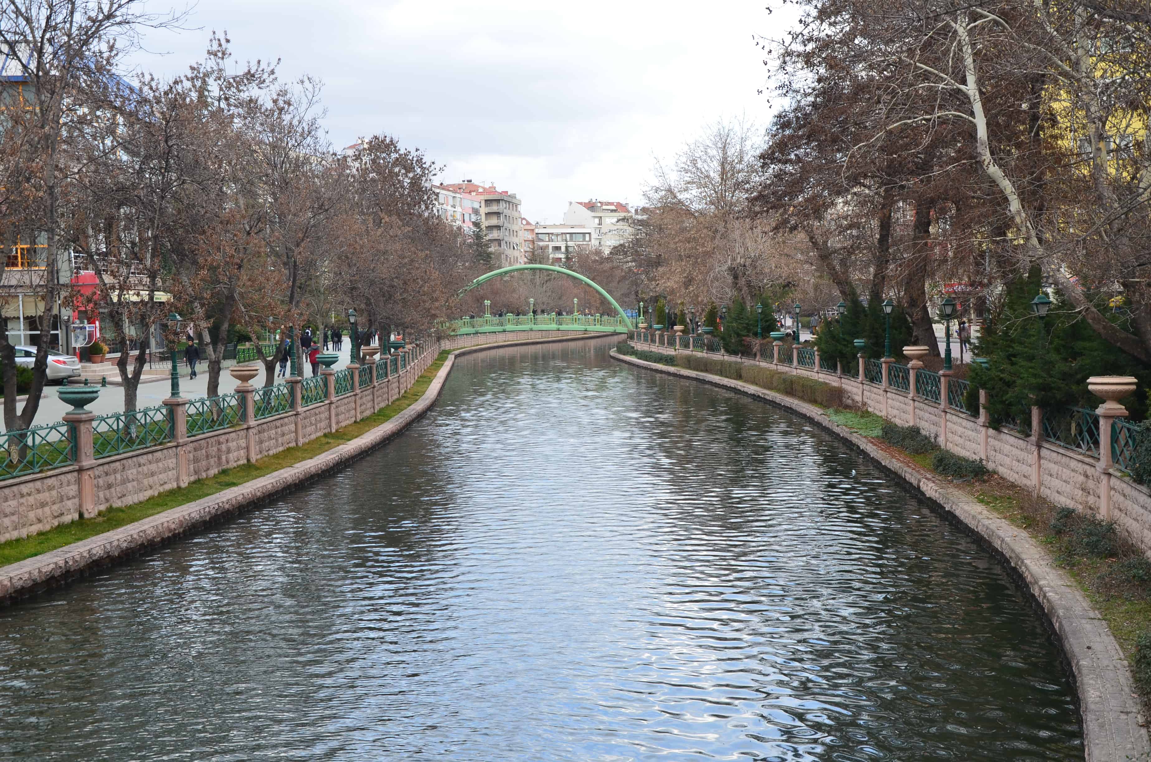 Porsuk River in Eskişehir, Turkey