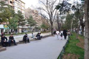Yediler Park in Eskişehir, Turkey