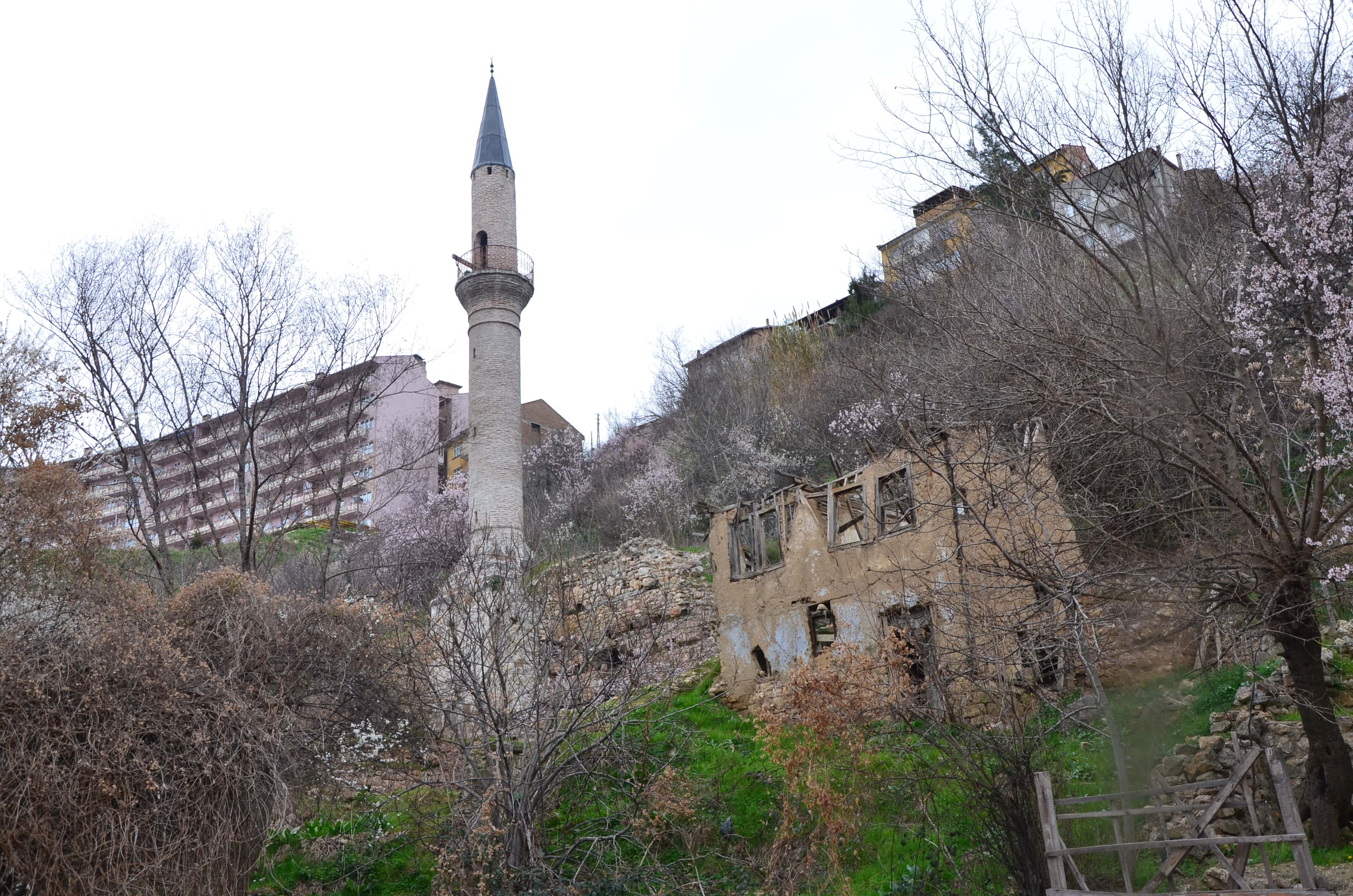 Ruined mosque in Bilecik, Turkey