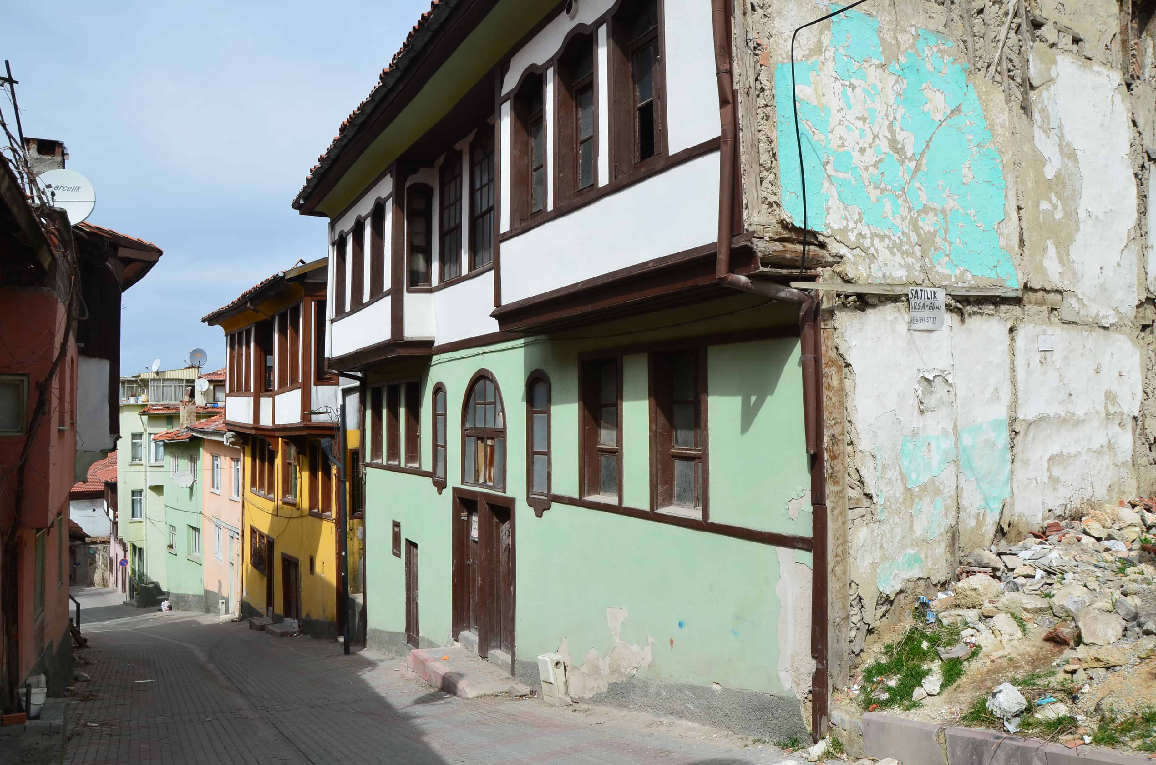 Ahi Erbasan Street in Kütahya, Turkey