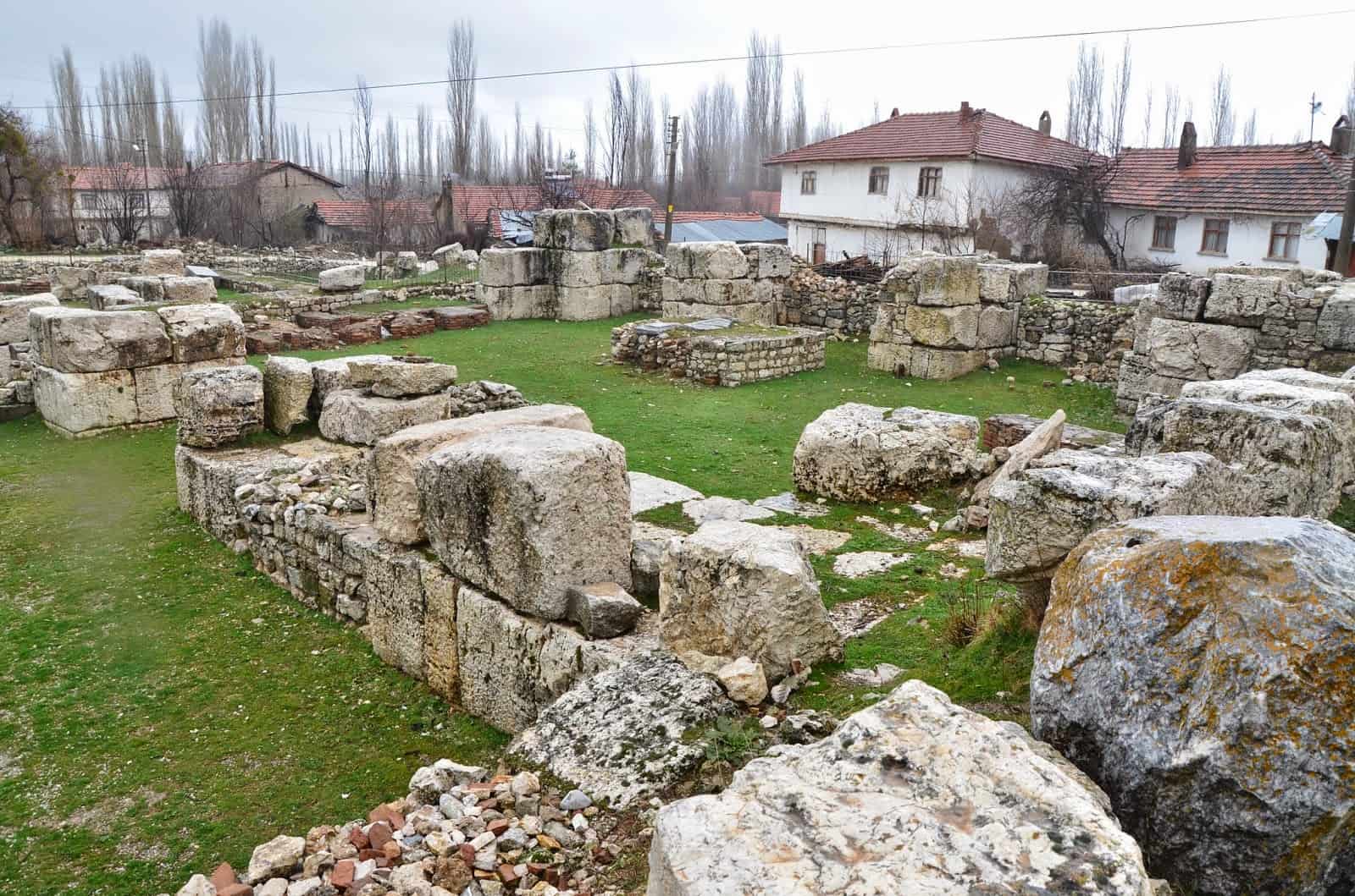 Roman bath at Aizanoi, Çavdarhisar, Turkey