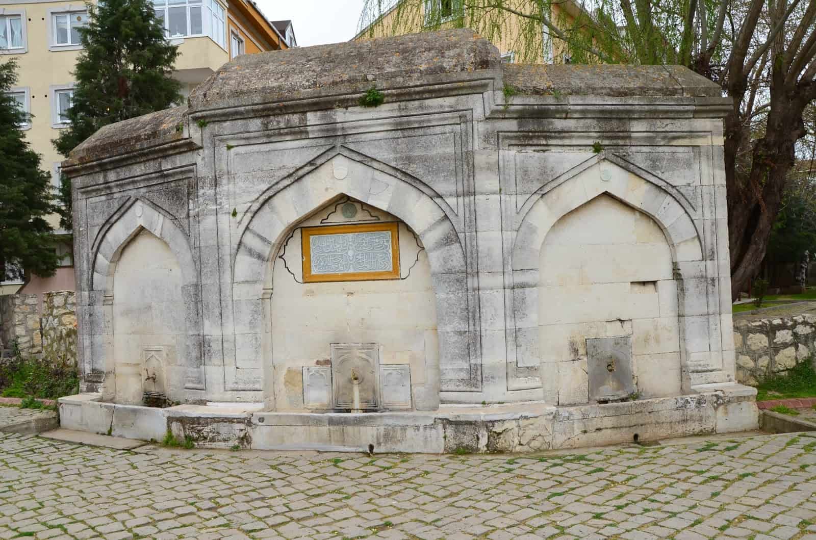 Kanuni Sultan Süleyman Fountain in Büyükçekmece, Istanbul, Turkey