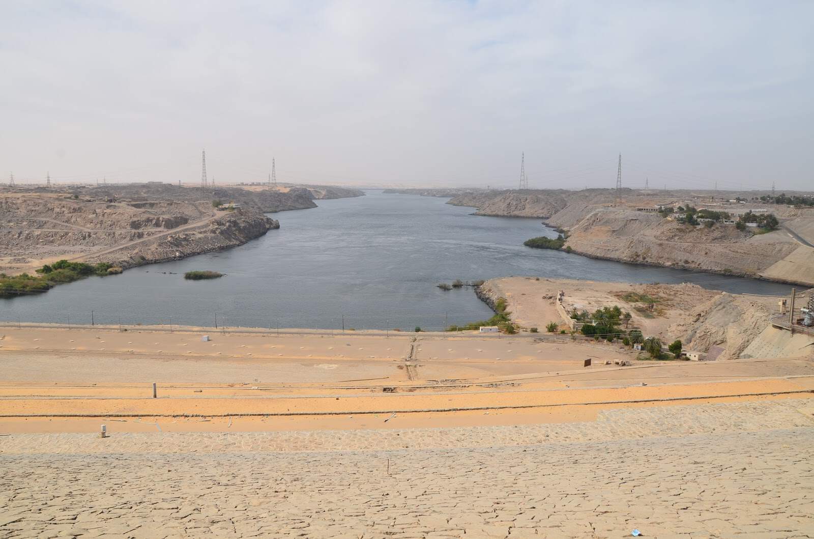 Aswan Dam in Egypt