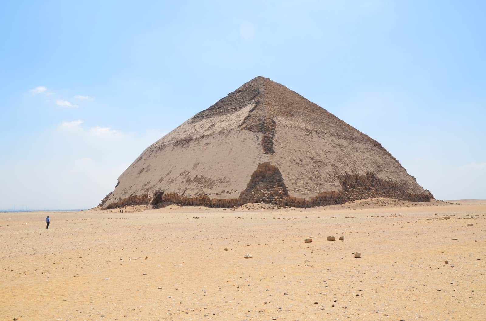 Bent Pyramid in Dahshur, Egypt