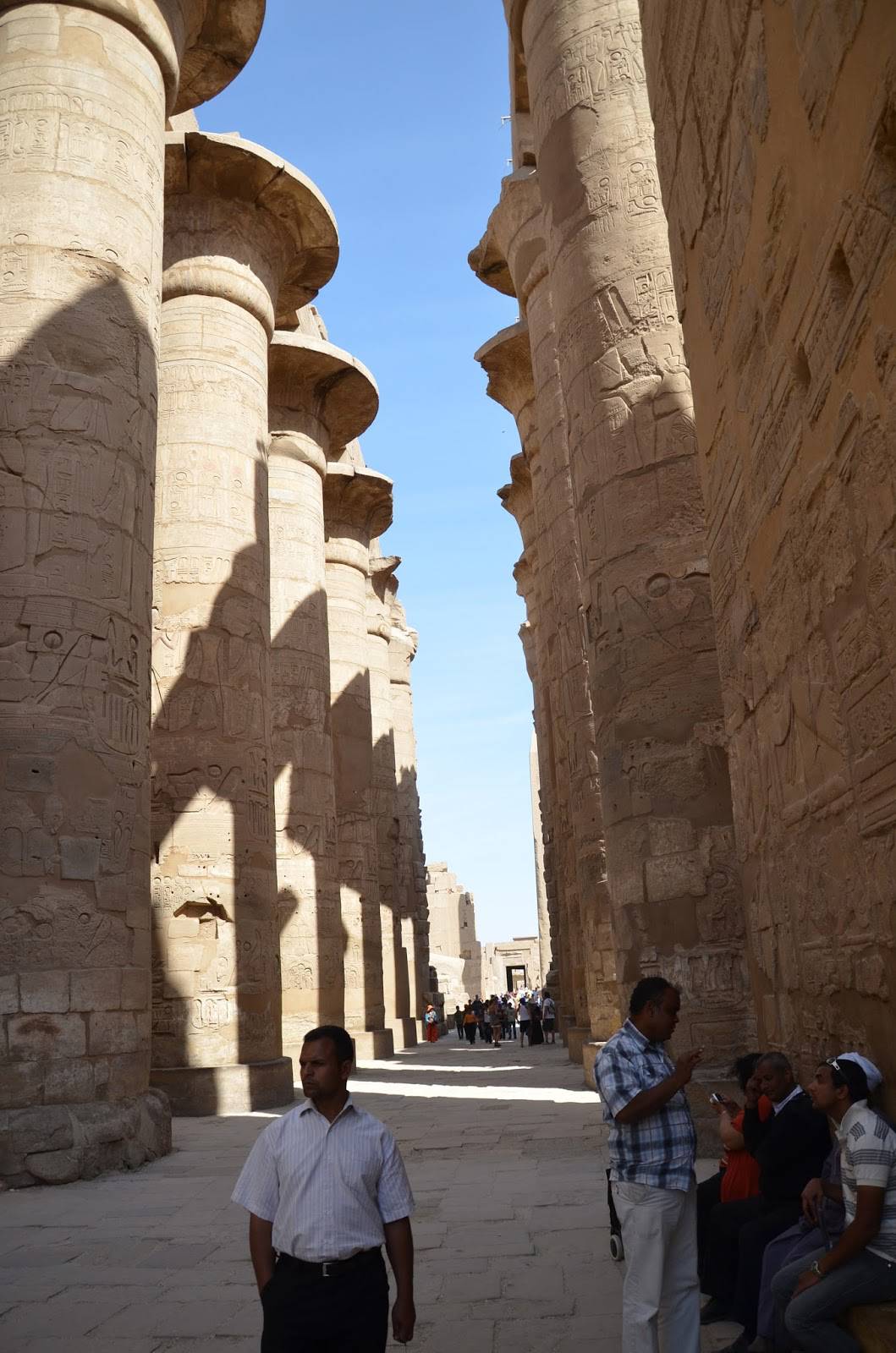 Hypostyle Hall at Karnak Temple in Luxor, Egypt