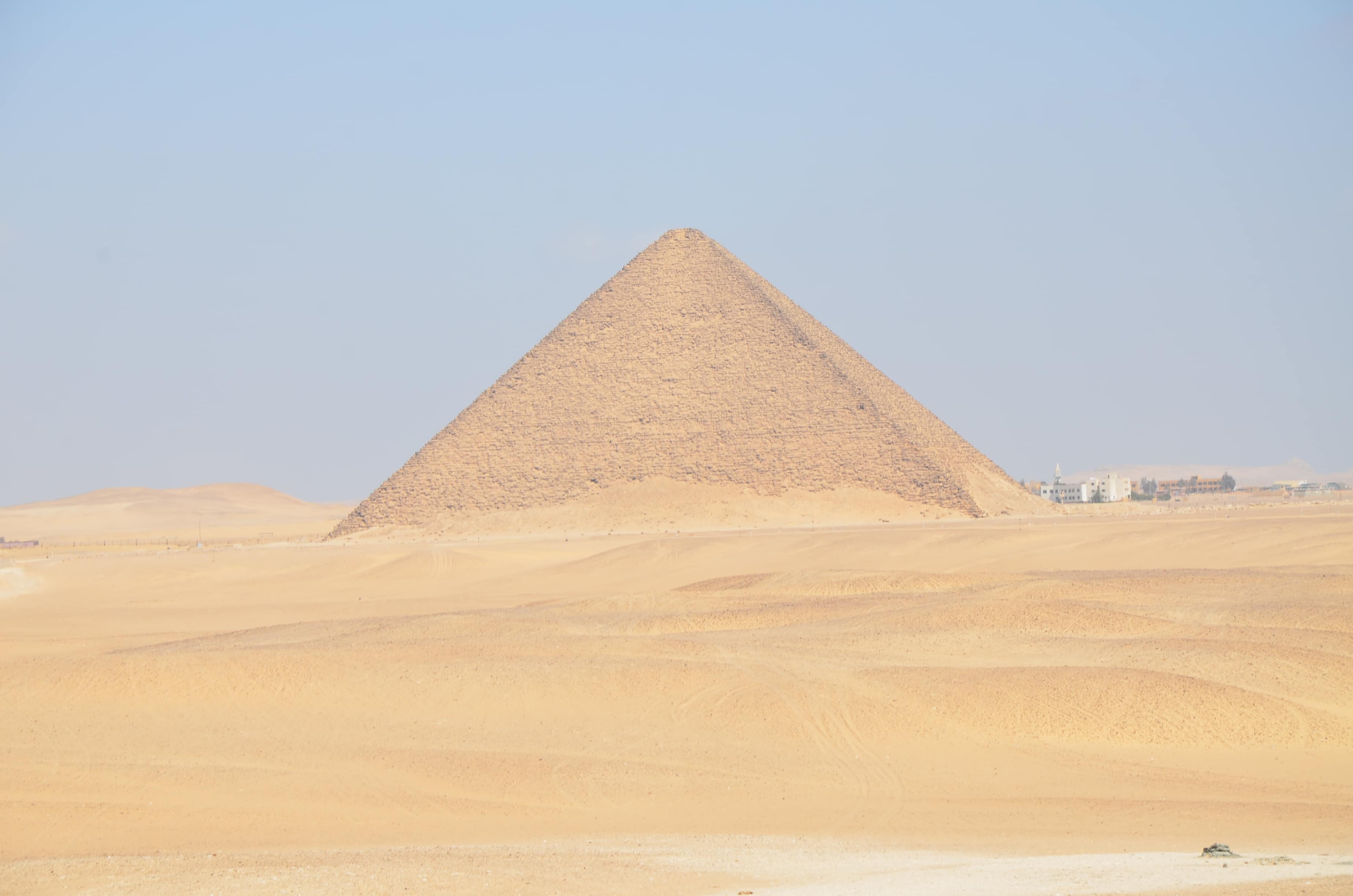 Red Pyramid in Dahshur, Egypt