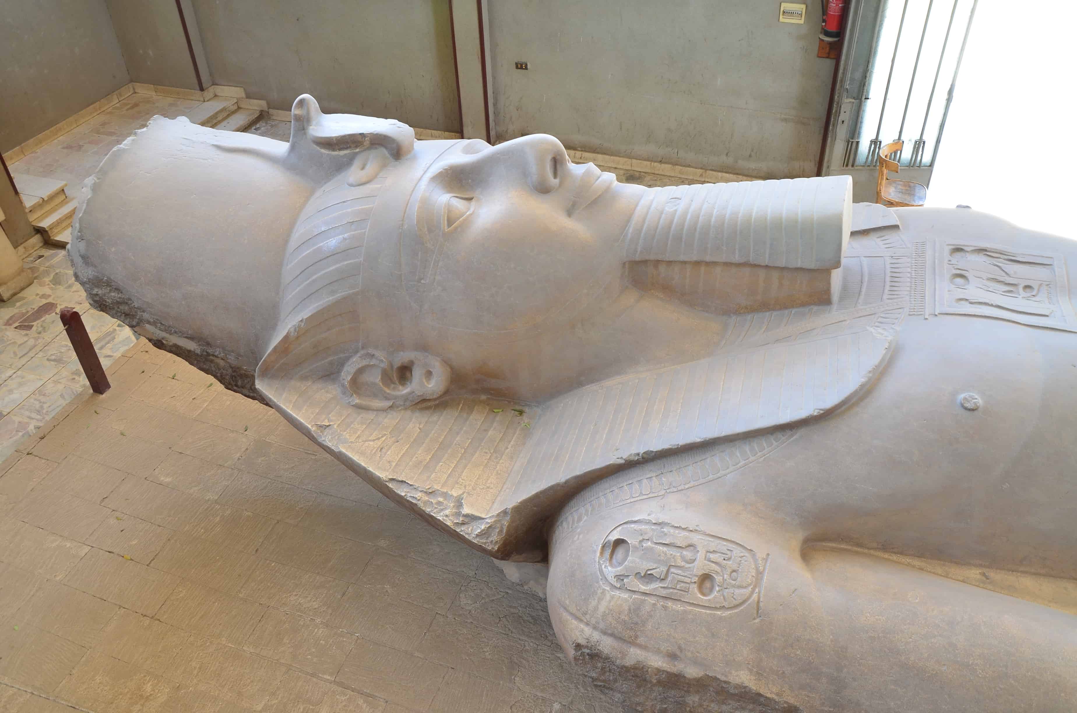 Colossus of Ramses II in Memphis, Egypt