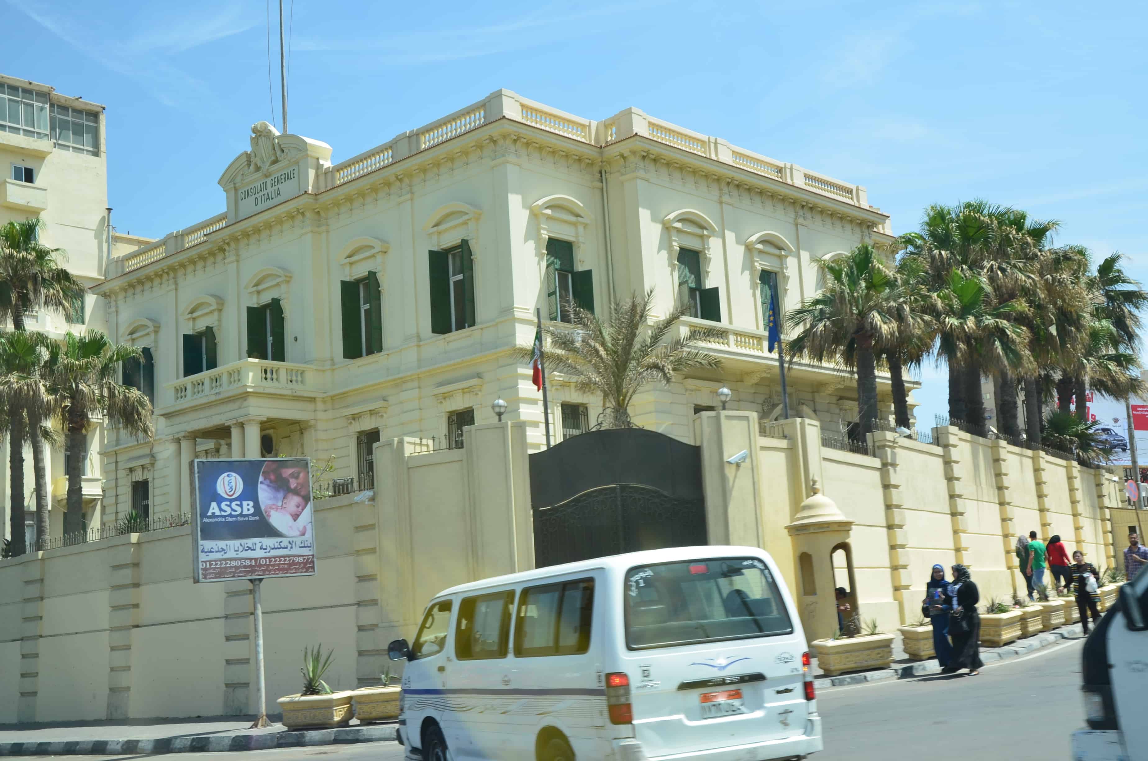 Italian Consulate in Alexandria, Egypt