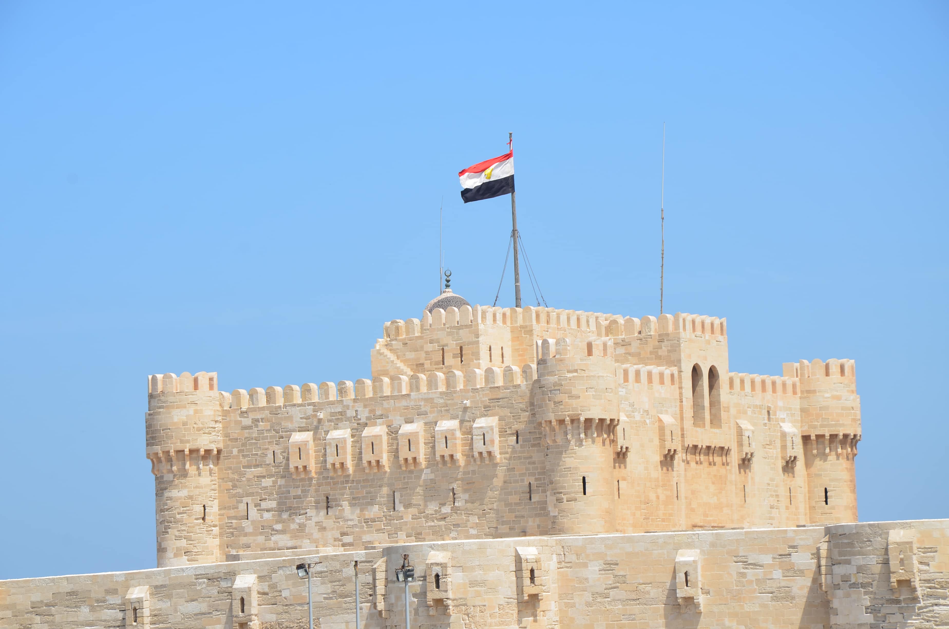 Qaitbay Fortress in Alexandria, Egypt