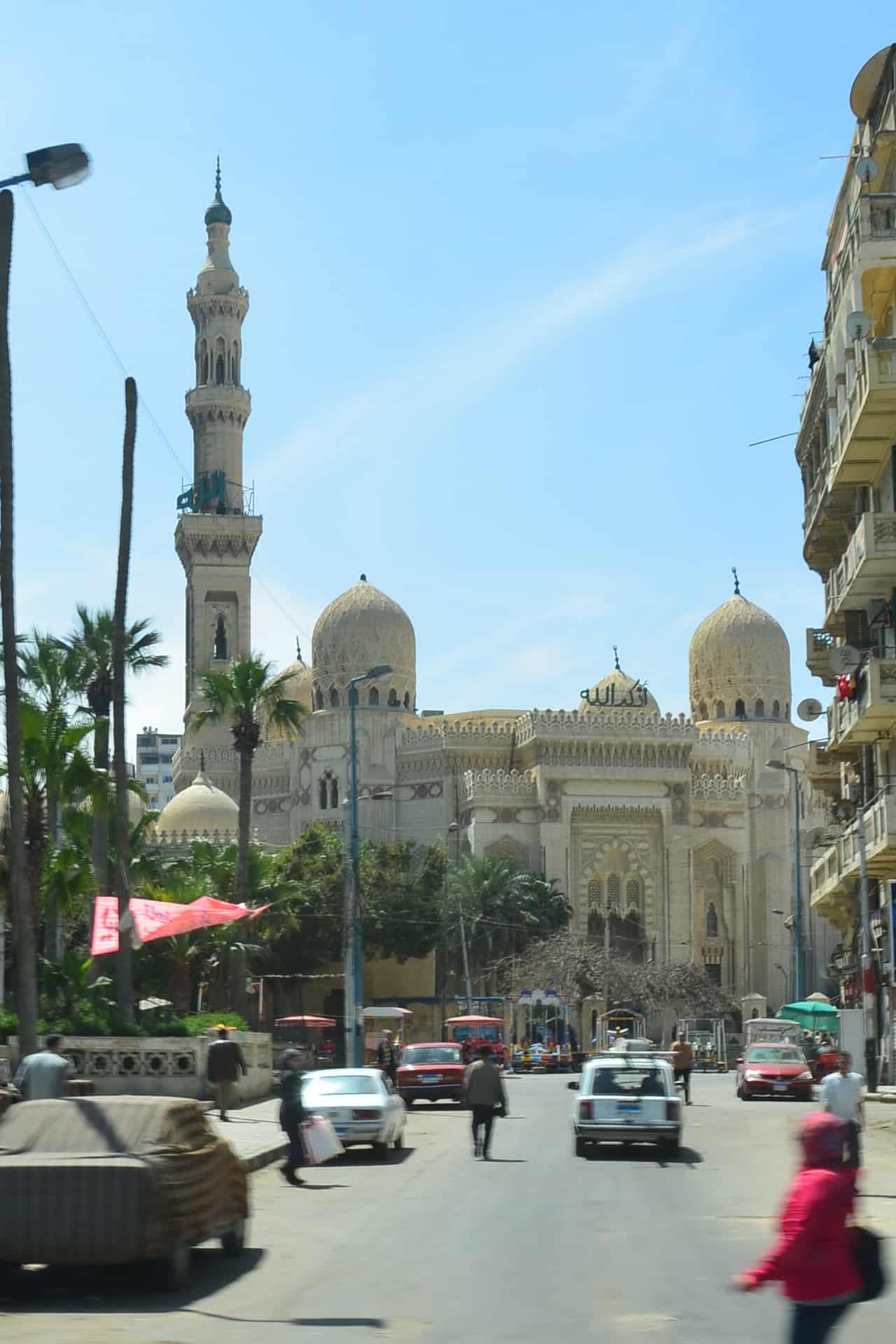 Abu al-Abbas al-Mursi Mosque in Alexandria, Egypt