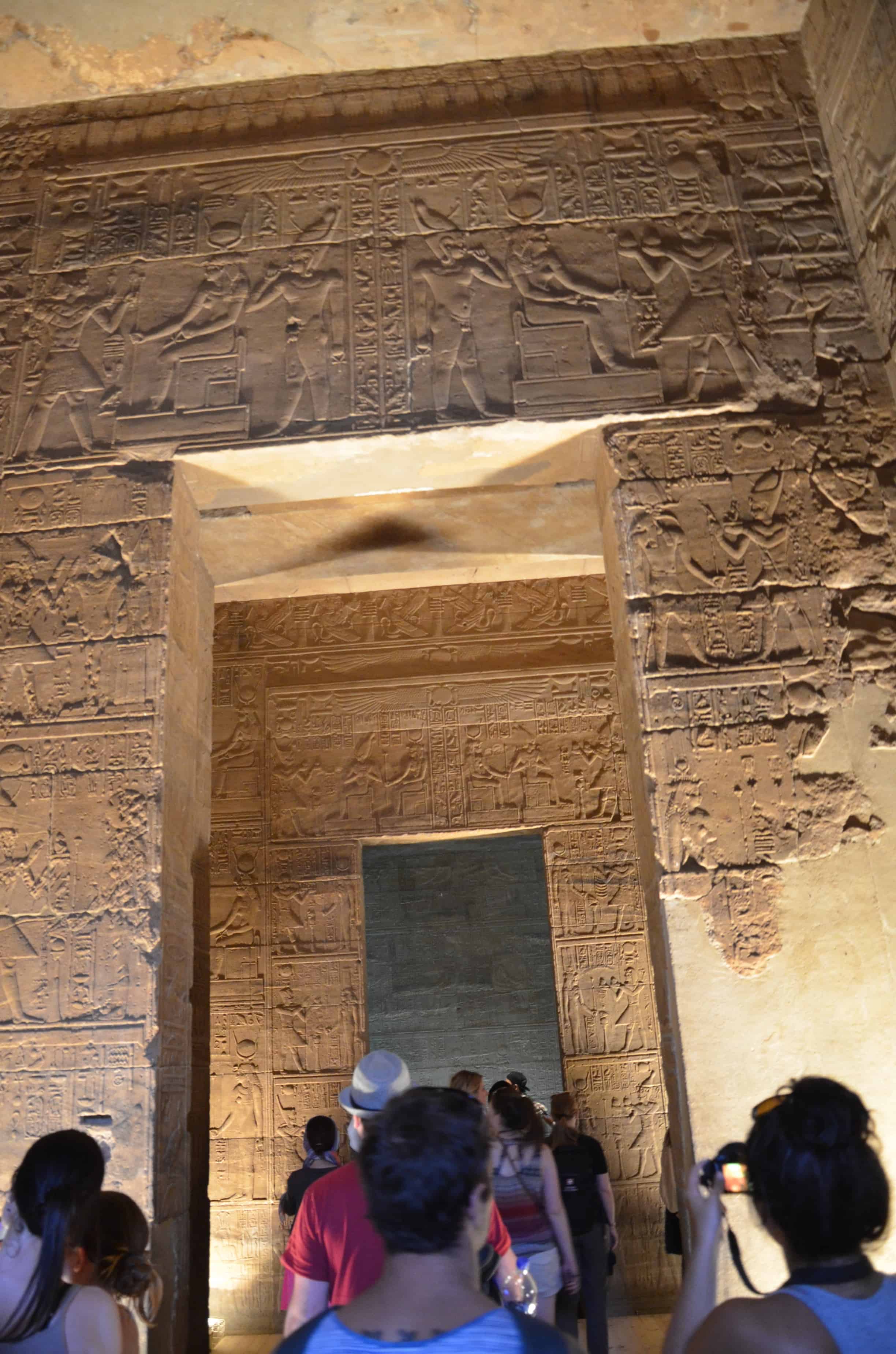 Temple of Isis at Philae Temple on Agilkia Island in Egypt