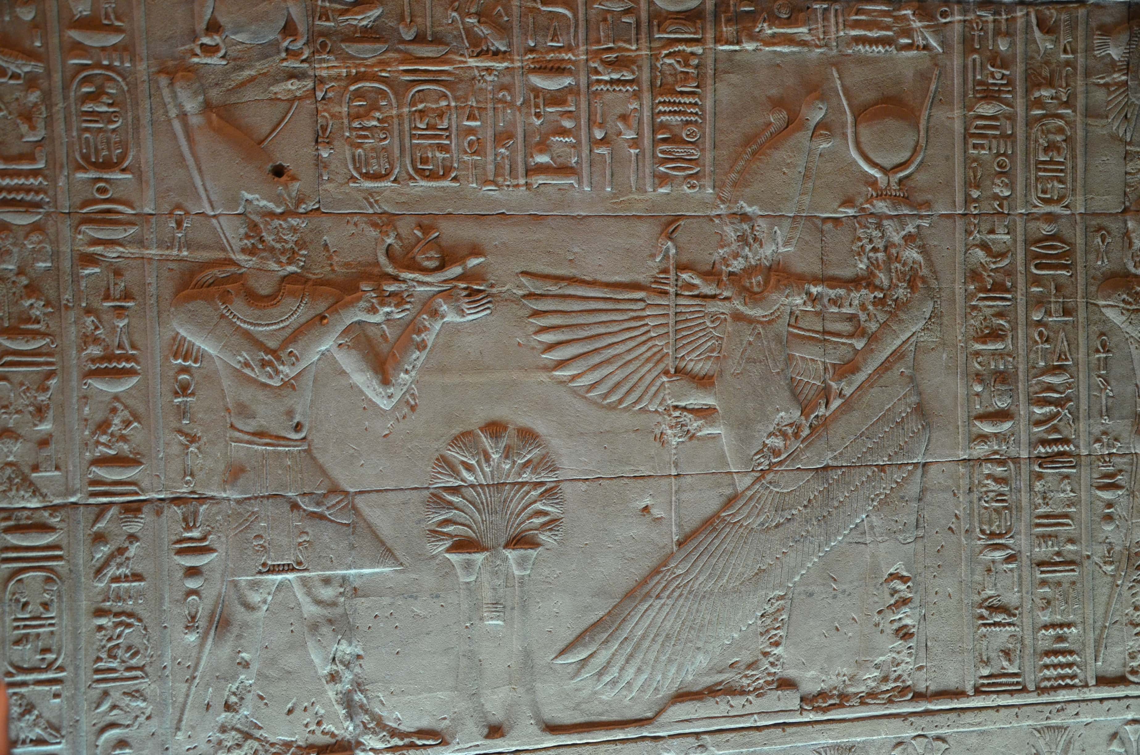 Temple of Isis at Philae Temple on Agilkia Island in Egypt