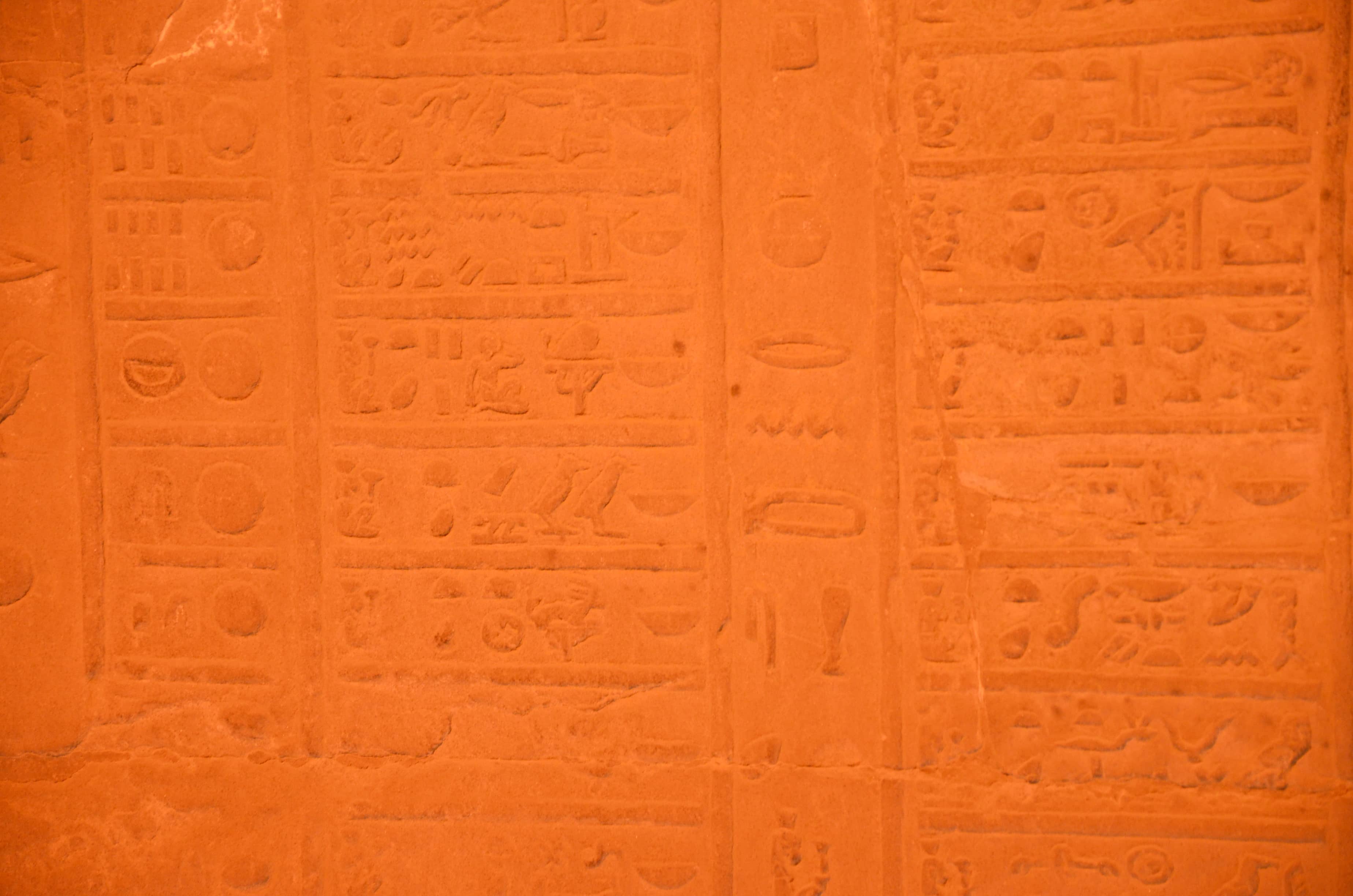 Calendar at the Temple of Kom Ombo, Egypt