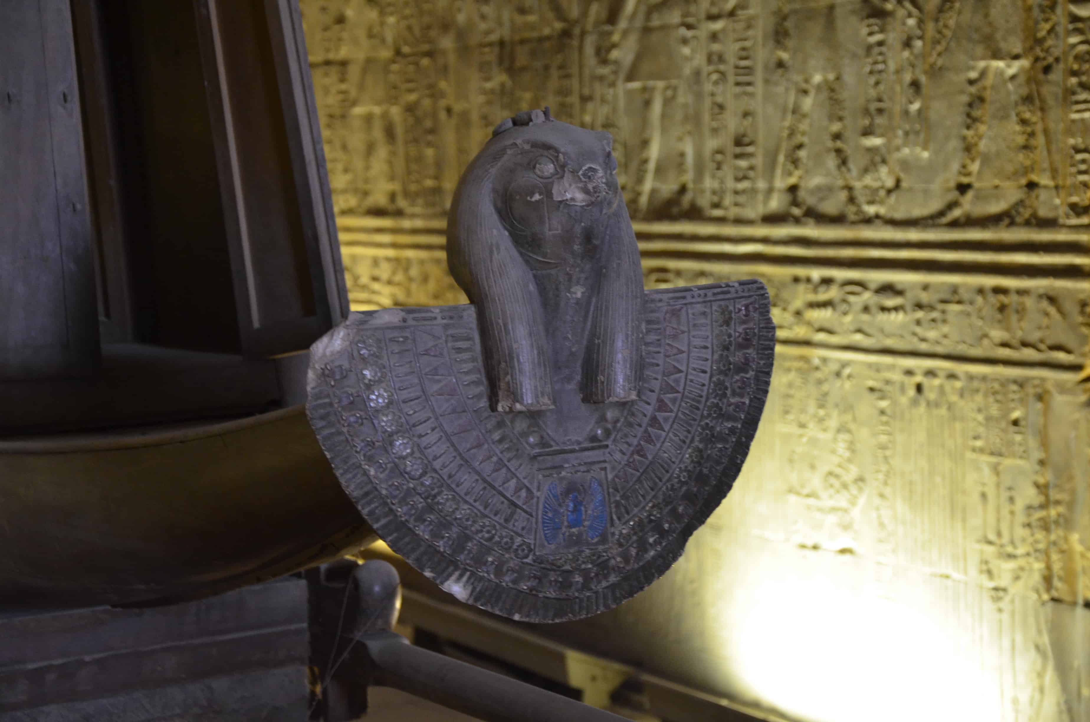 Holy of Holies at the Temple of Edfu, Egypt