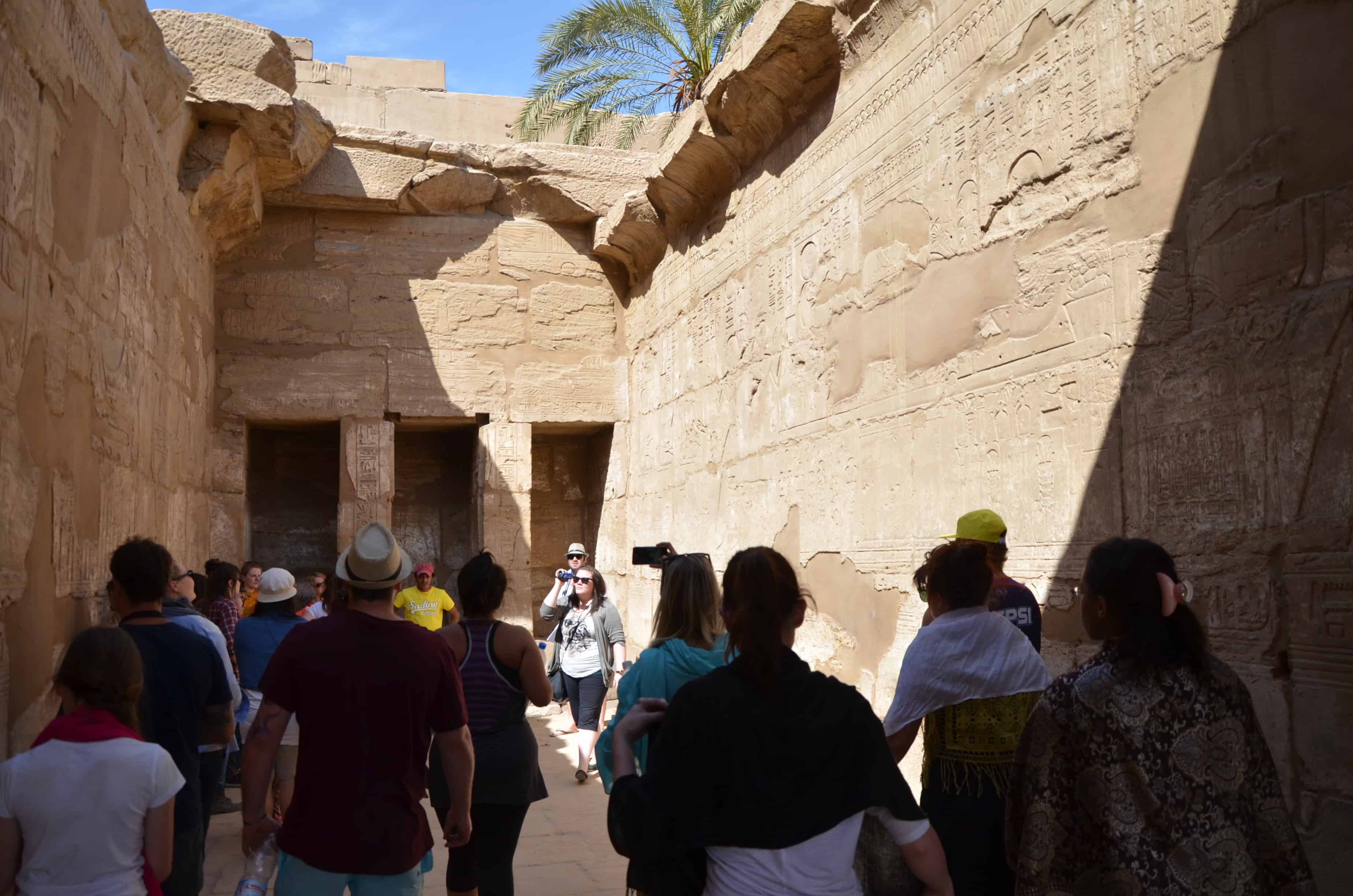 Inside the Temple of Seti II