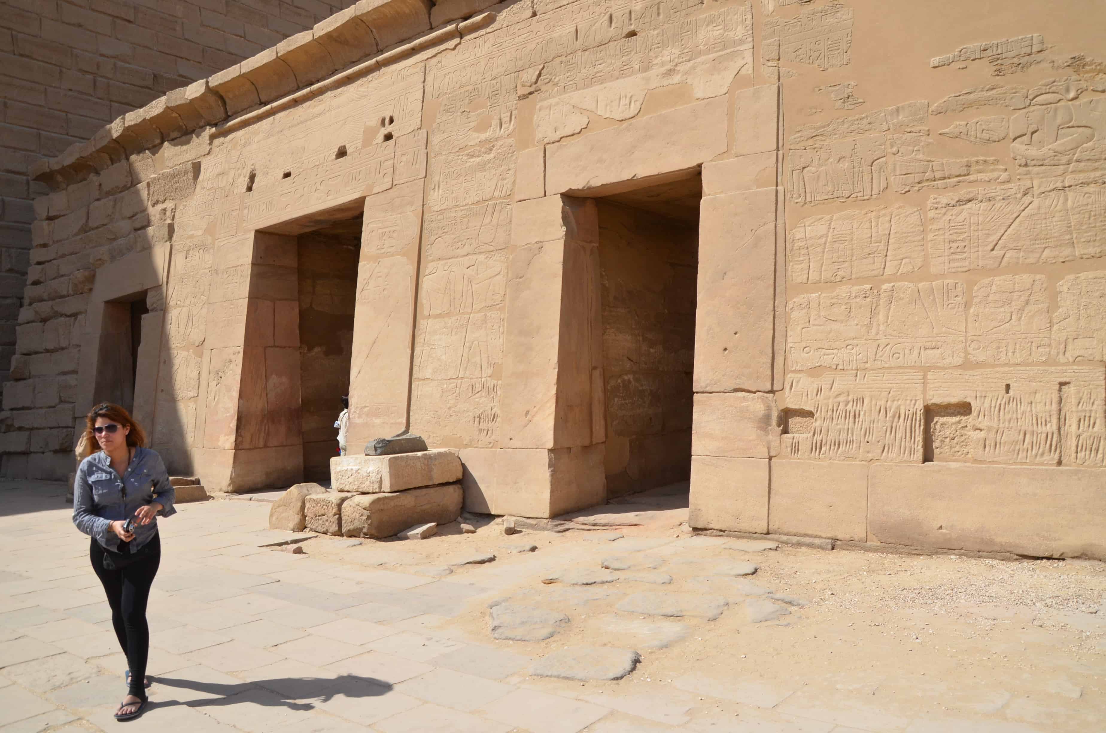 Temple of Seti II at Karnak Temple in Luxor, Egypt