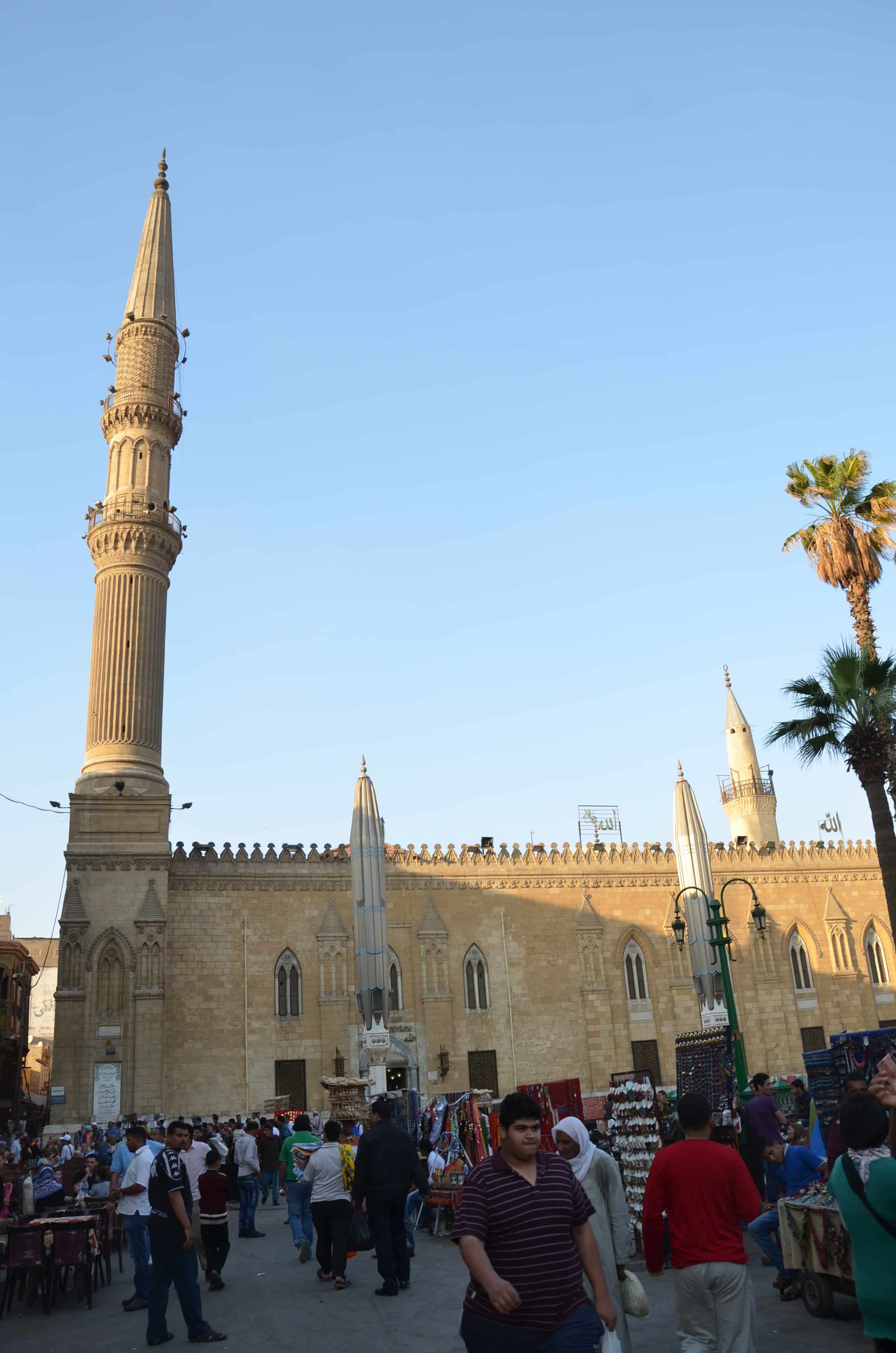 Sayyidna al-Hussein Mosque in Cairo, Egypt