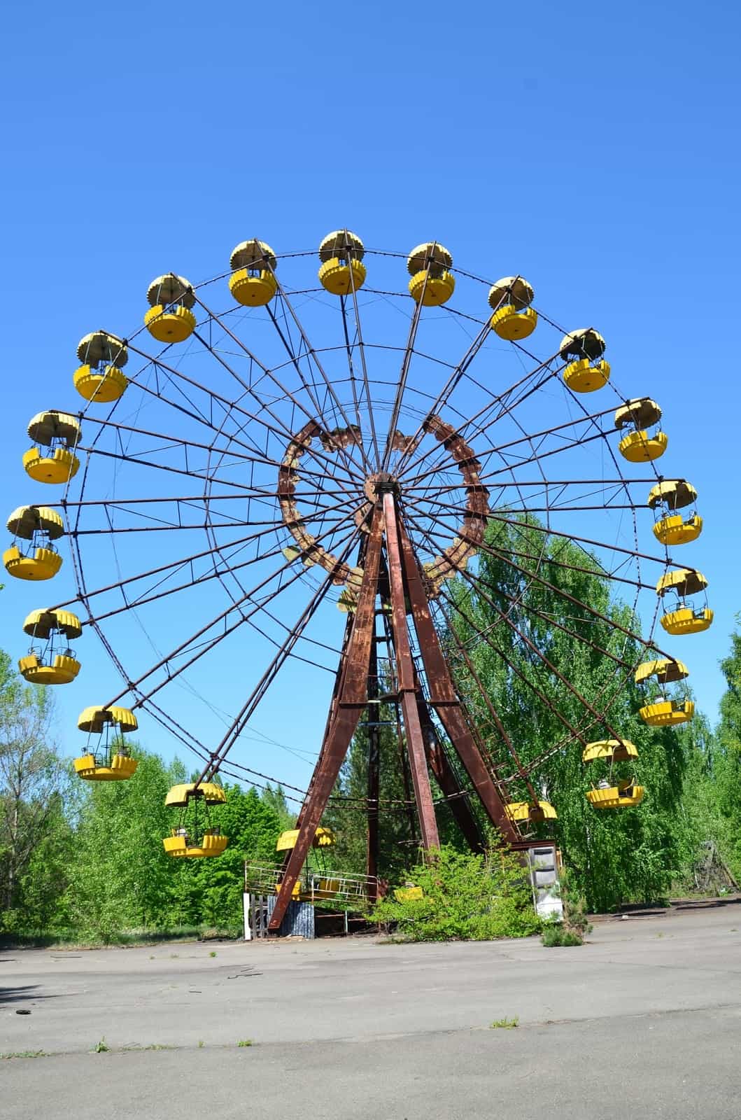 Ferris Wheel in Pripyat, Chernobyl Exclusion Zone, Ukraine