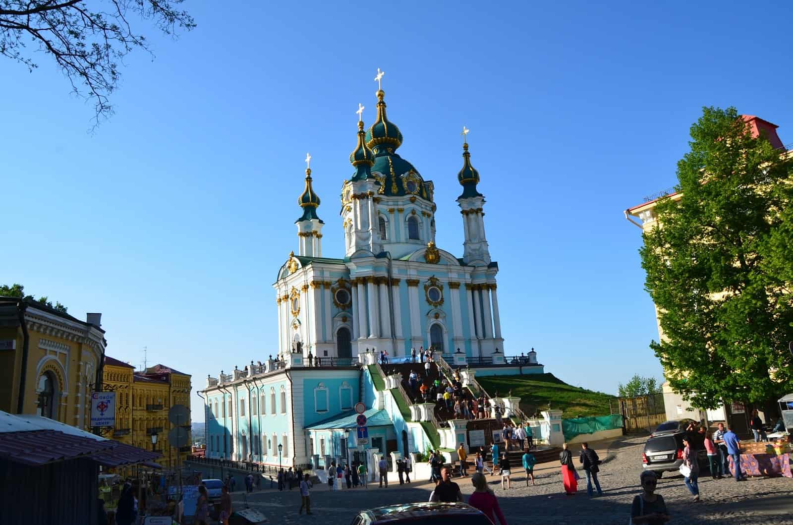 St. Andrew’s Church in Kyiv, Ukraine