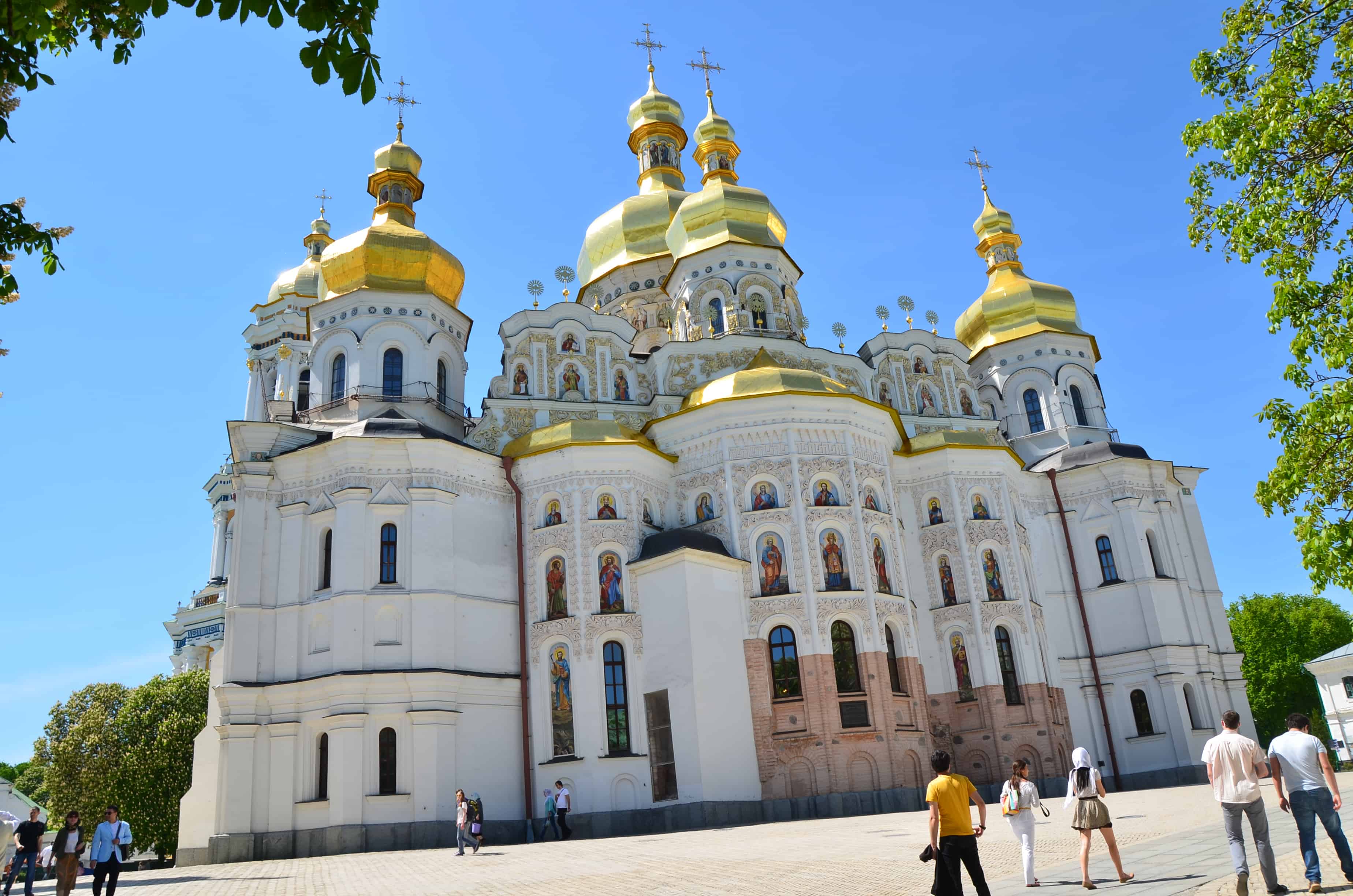 Uspenskij Cathedral at Kyiv Pechersk Lavra in Kyiv, Ukraine