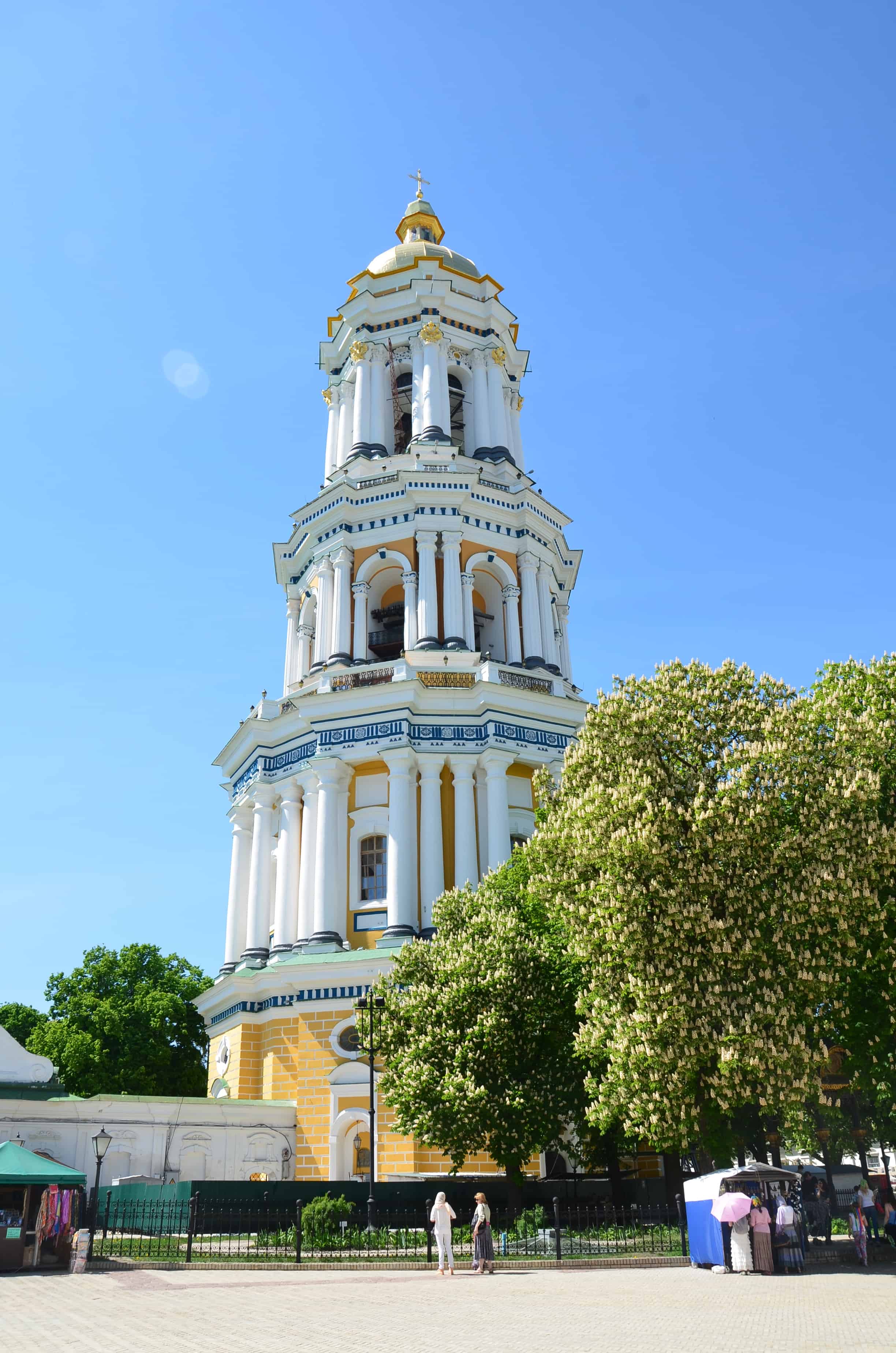 Great Lavra Bell Tower at Kyiv Pechersk Lavra in Kyiv, Ukraine