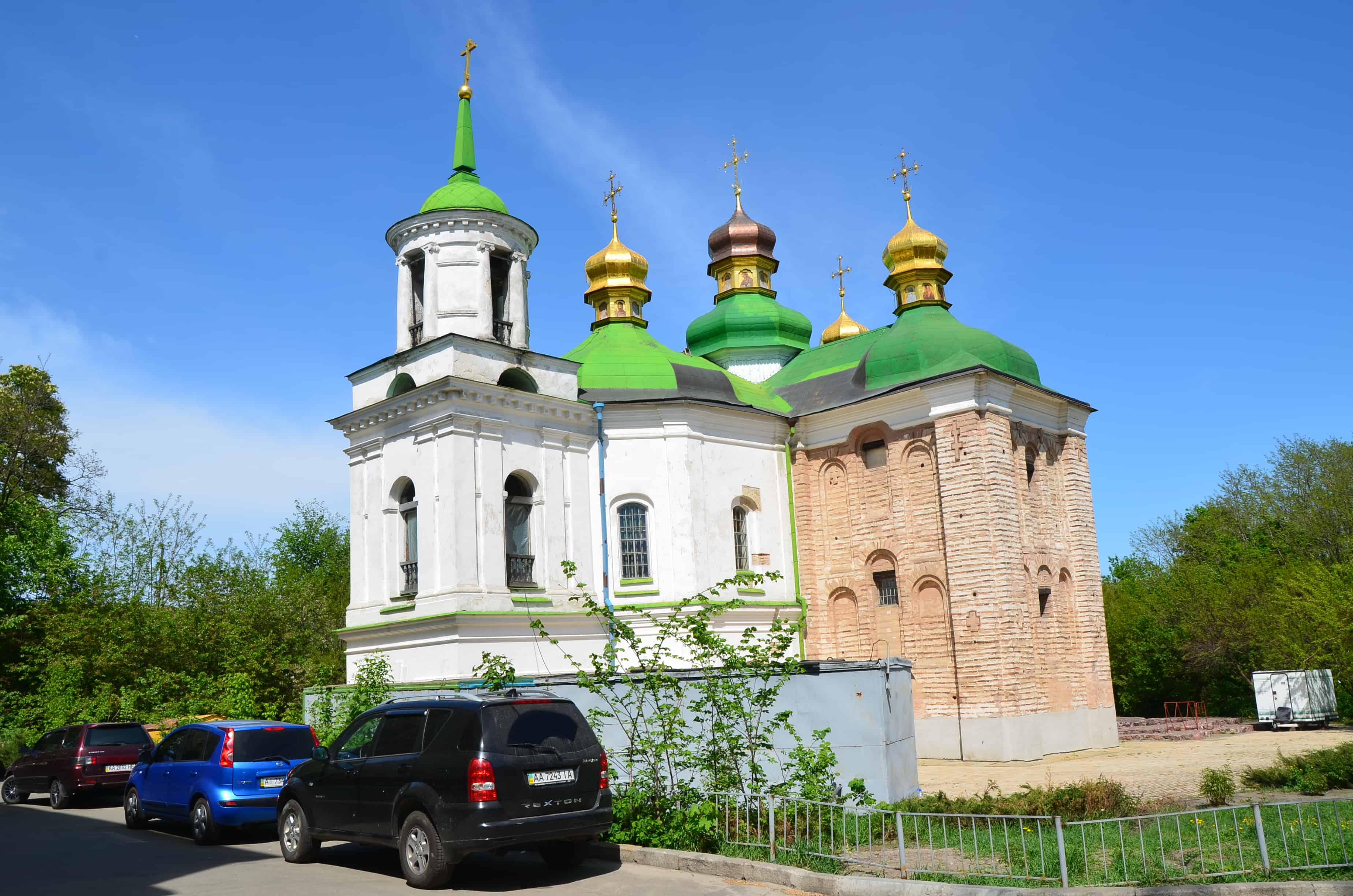 Church of the Saviour at Berestove at Kyiv Pechersk Lavra in Kyiv, Ukraine