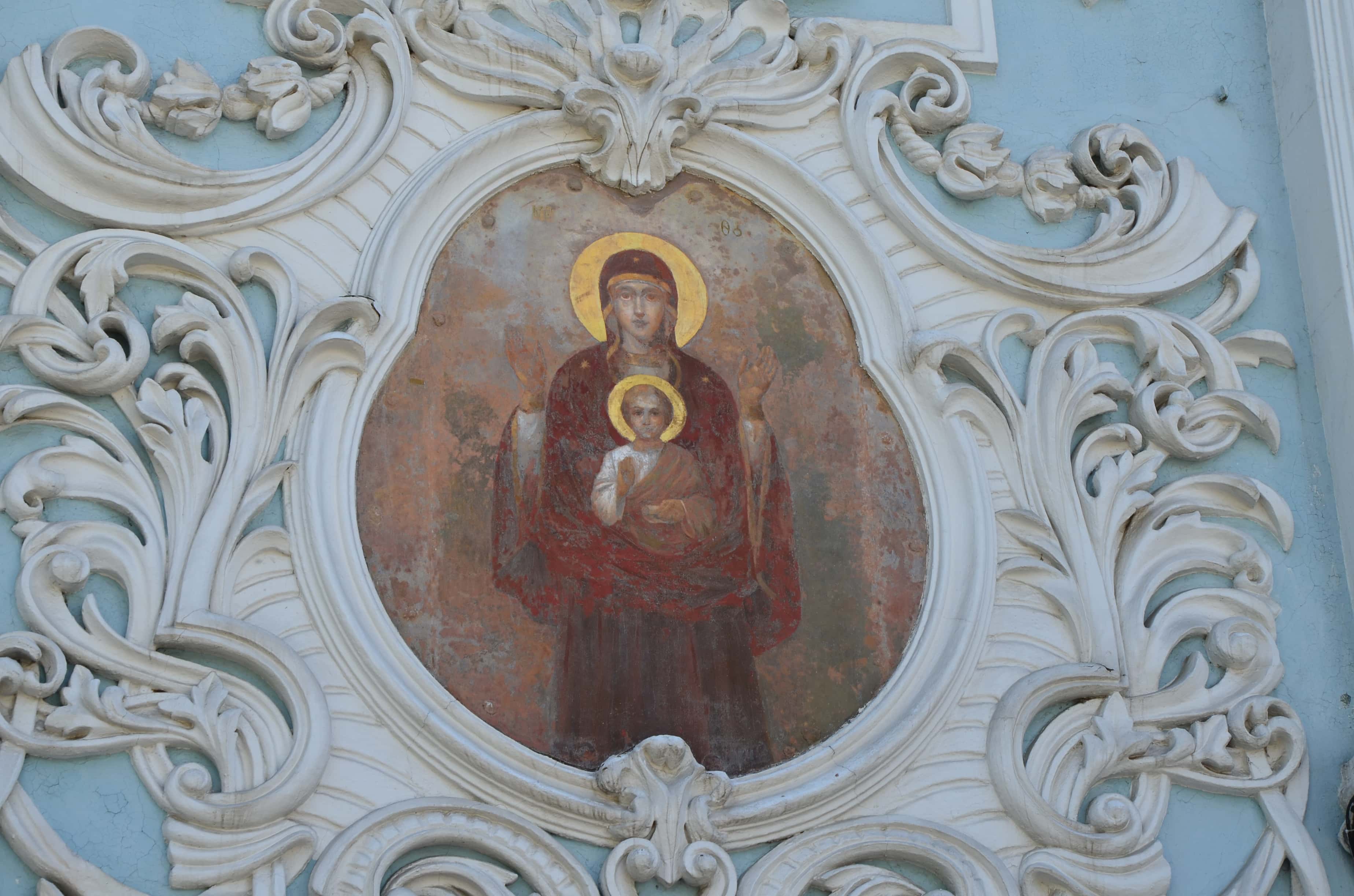 Trinity Gate Church at Kyiv Pechersk Lavra in Kyiv, Ukraine