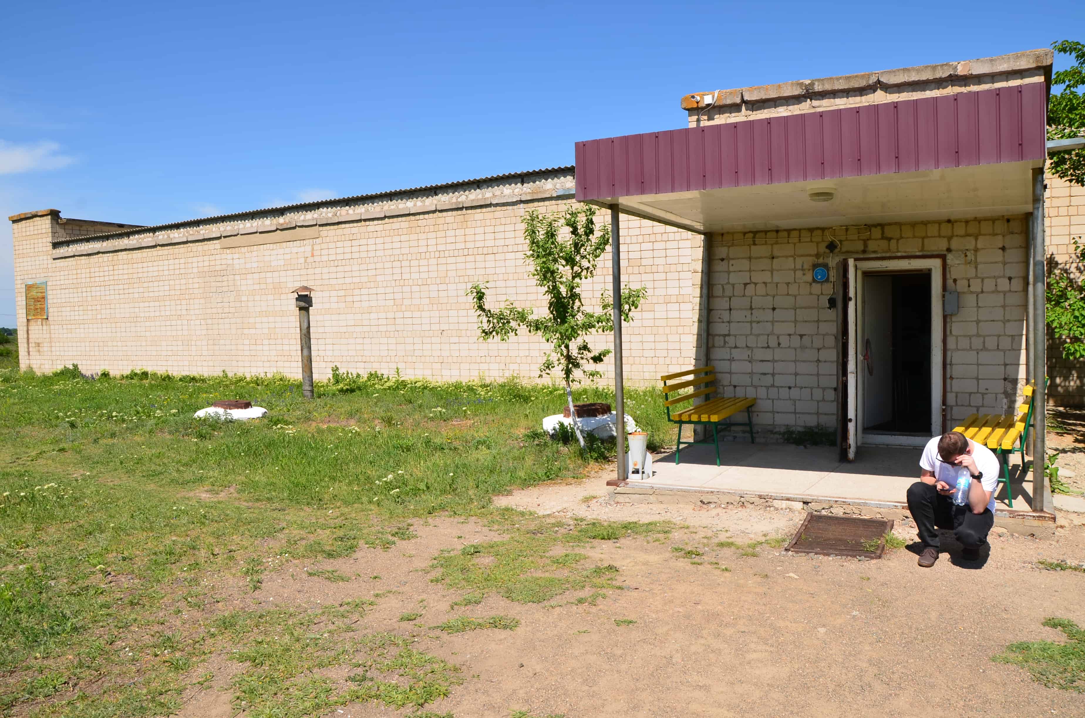 Refrigeration facility at Strategic Missile Forces Museum near Pobuzke, Ukraine