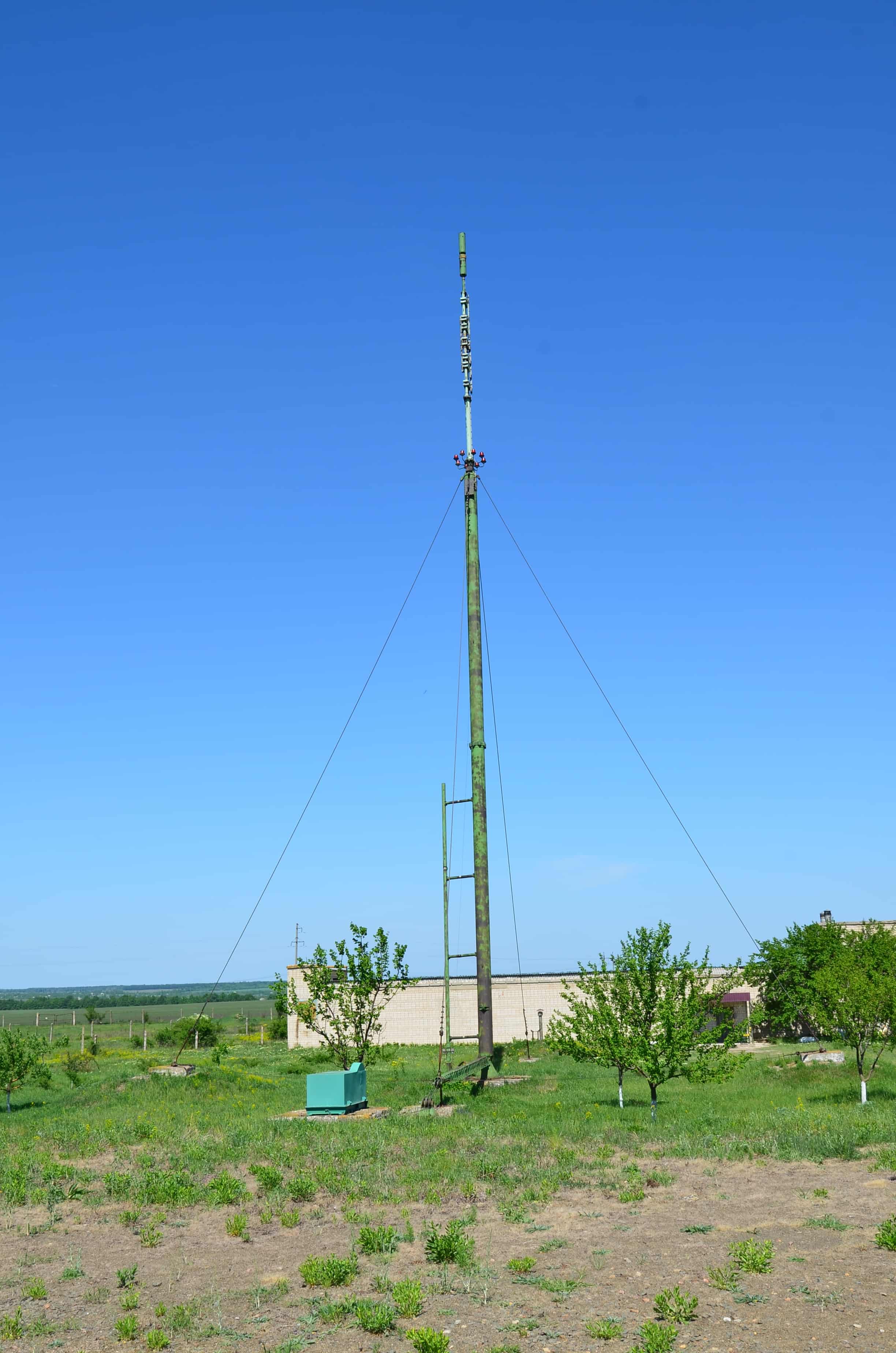 Antenna at Strategic Missile Forces Museum near Pobuzke, Ukraine