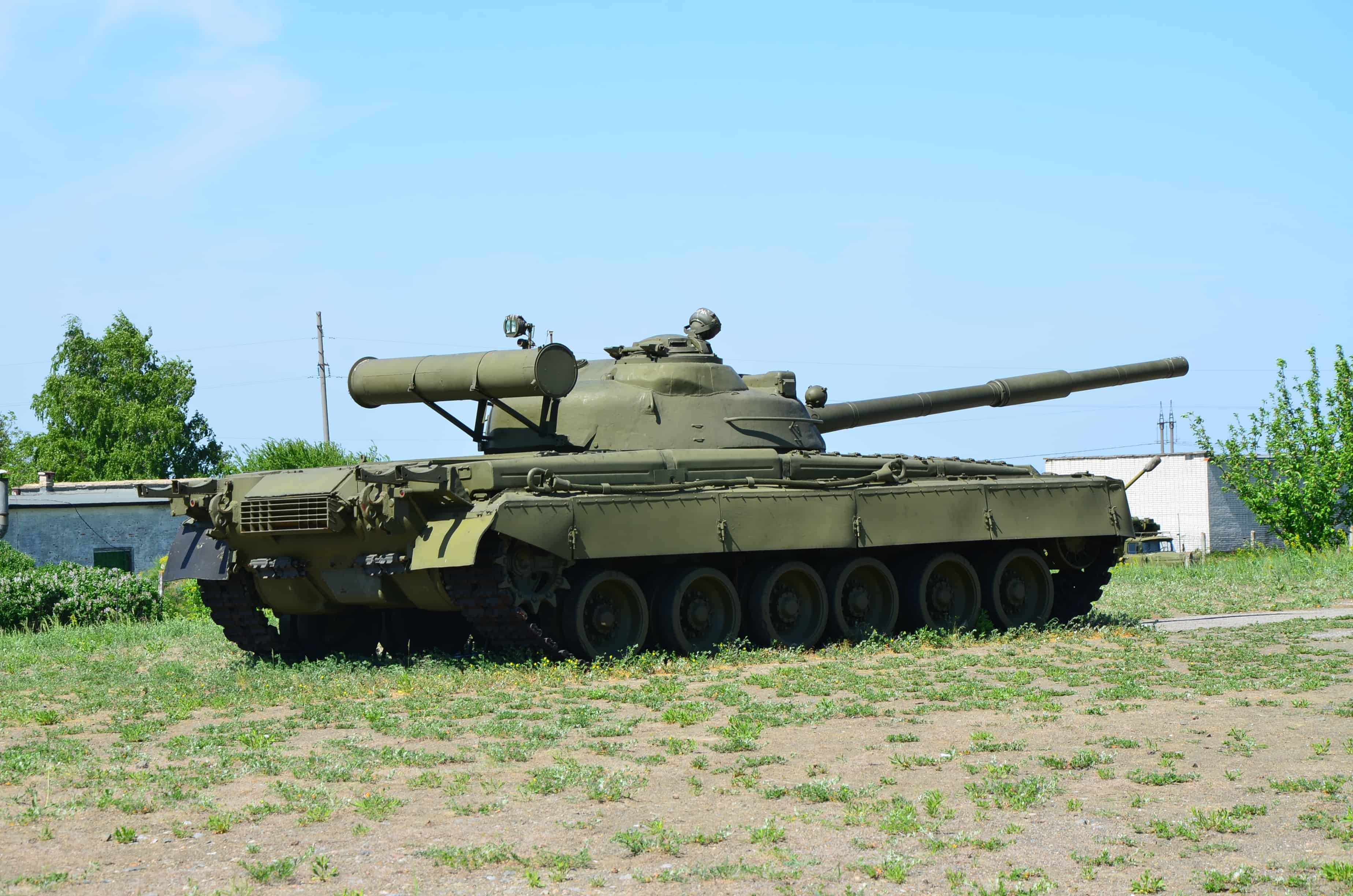 Tank at Strategic Missile Forces Museum near Pobuzke, Ukraine