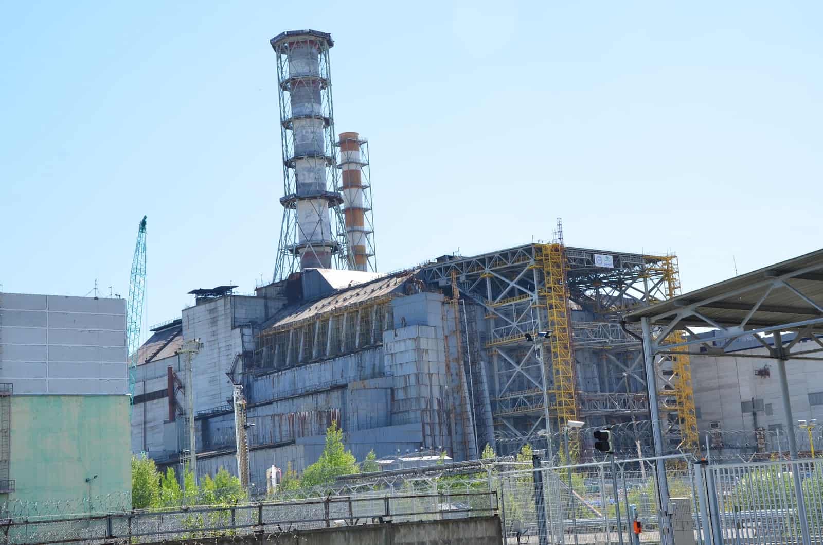 Reactor #4 at Chernobyl Nuclear Power Plant in Chernobyl Exclusion Zone, Ukraine