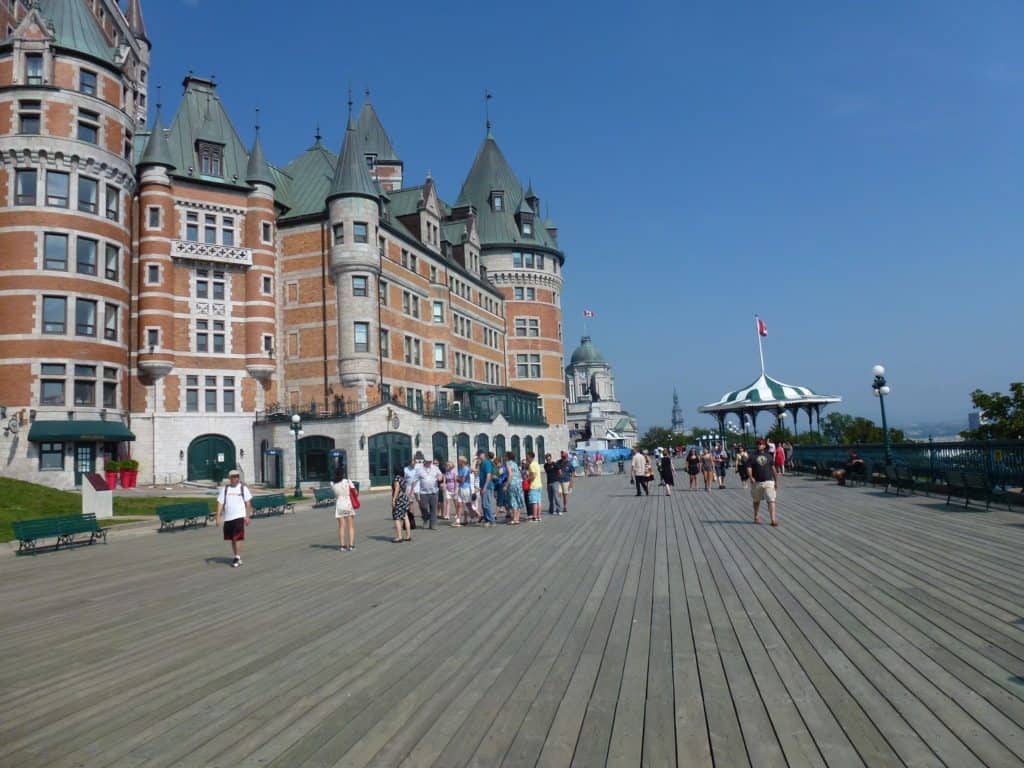 Terrasse Dufferin in Québec, Canada