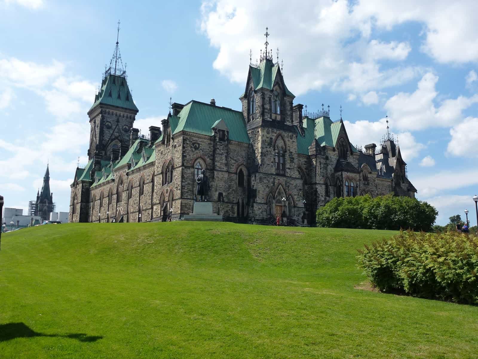 East Block at Parliament Hill in Ottawa, Ontario, Canada